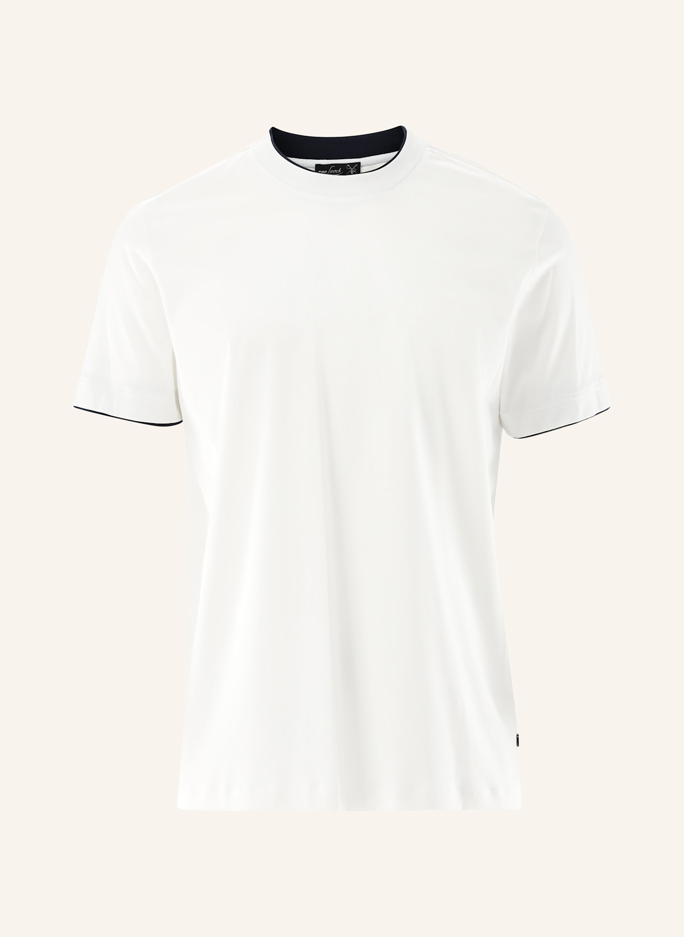 van Laack T-Shirt Polo: WEISS