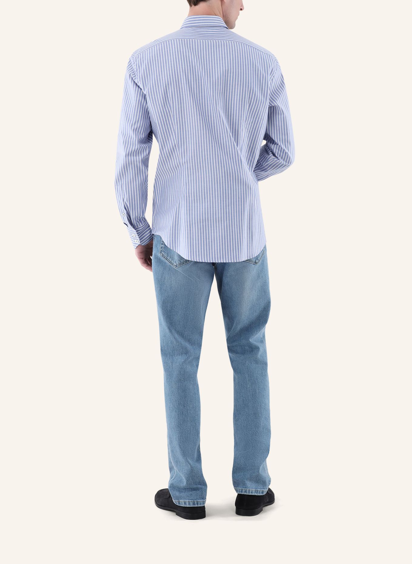 van Laack Hemd Tailor Fit: BLAU