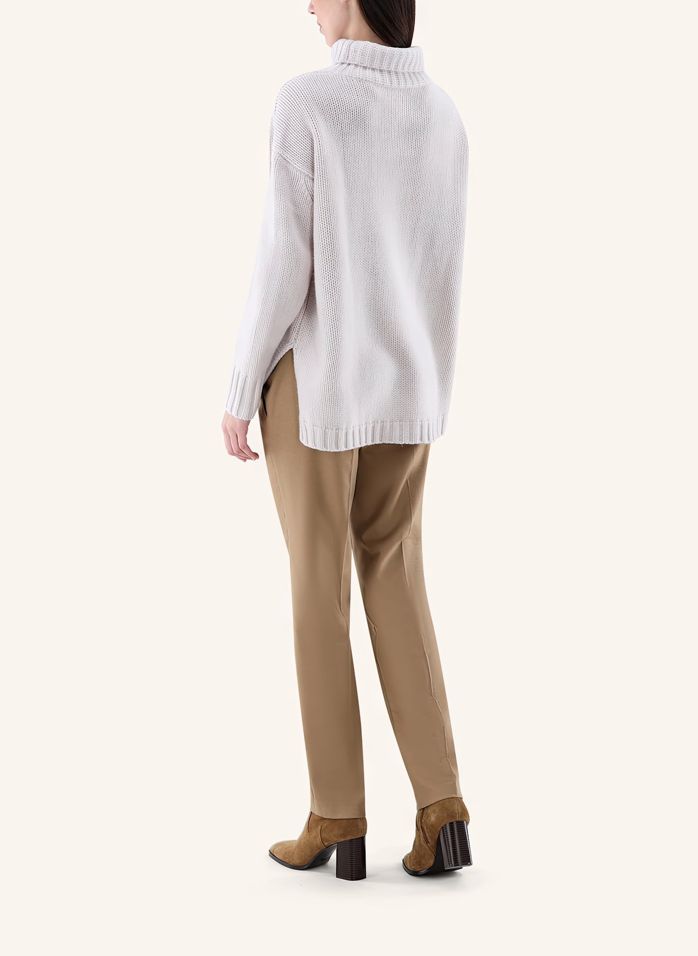 van Laack Pullover: BEIGE/ BRAUN