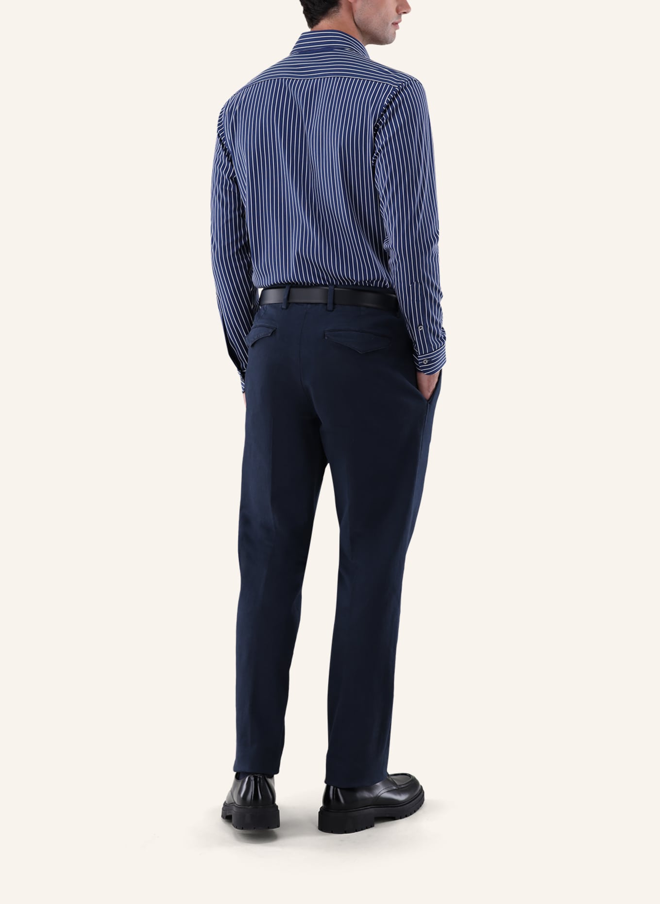 van Laack Hemd Tailor Fit: DUNKELBLAU