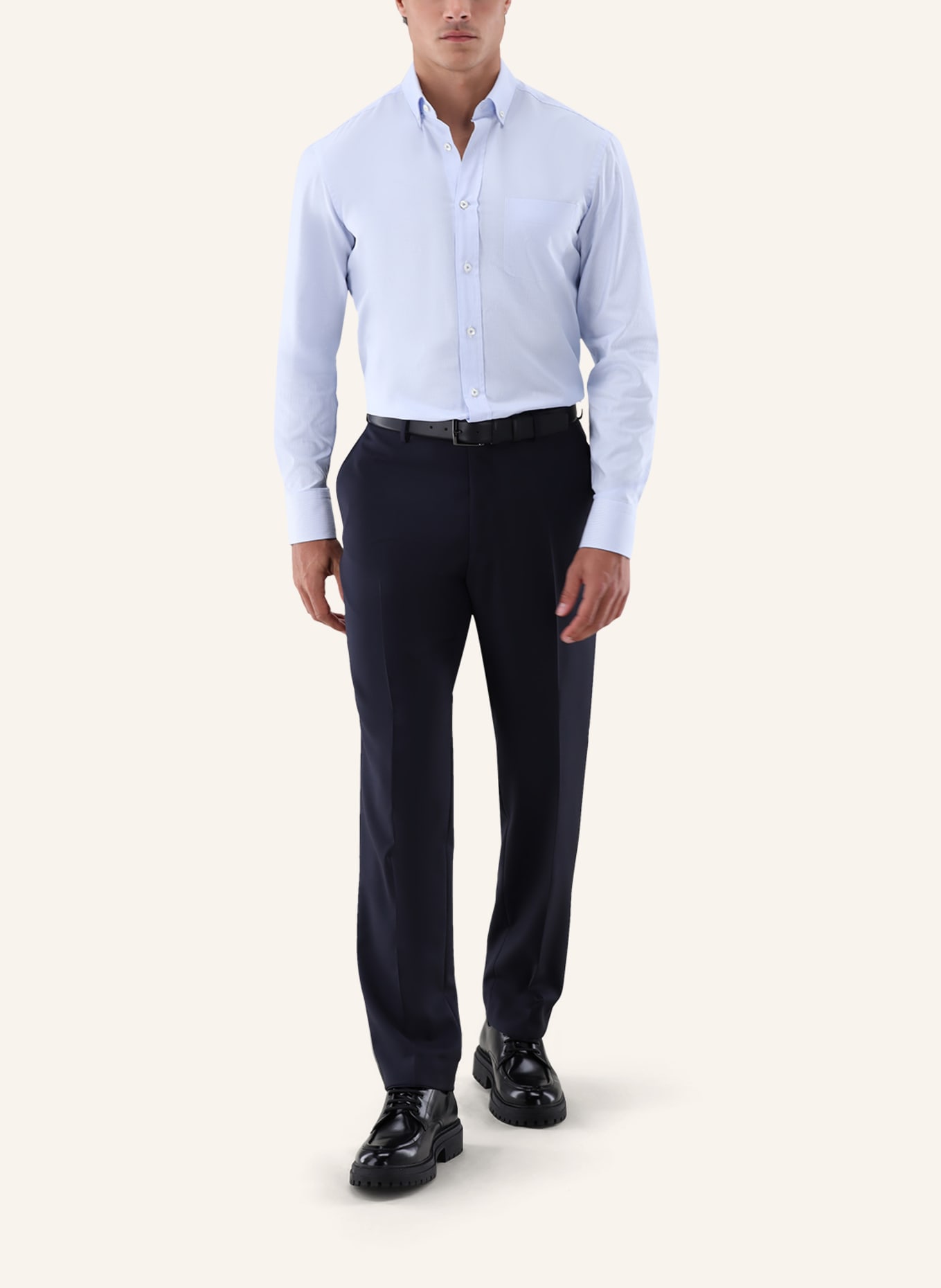 van Laack Hemd Comfort Fit: HELLBLAU