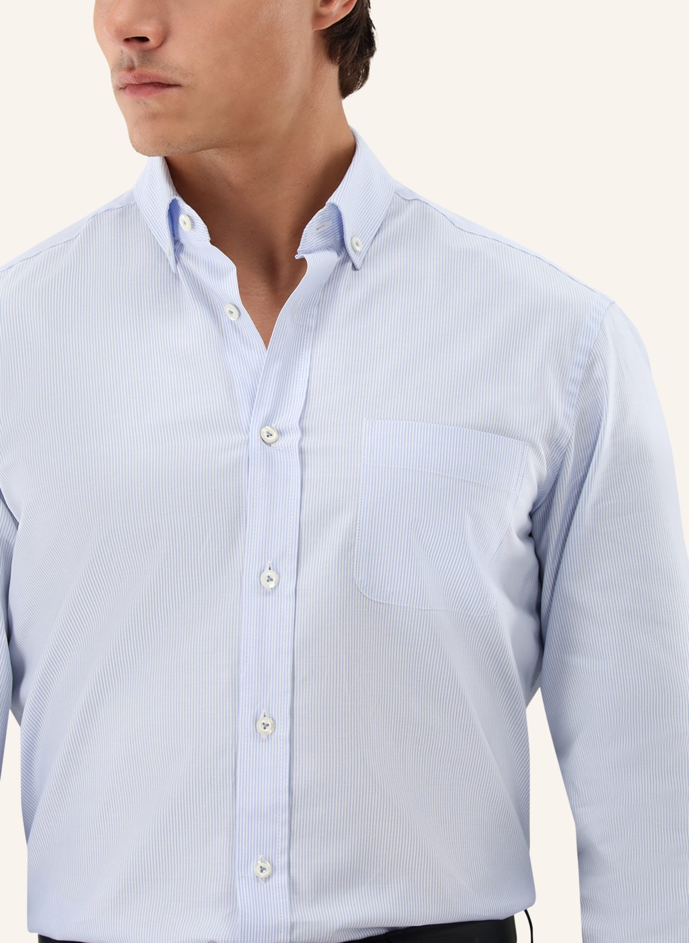 van Laack Hemd Comfort Fit: HELLBLAU