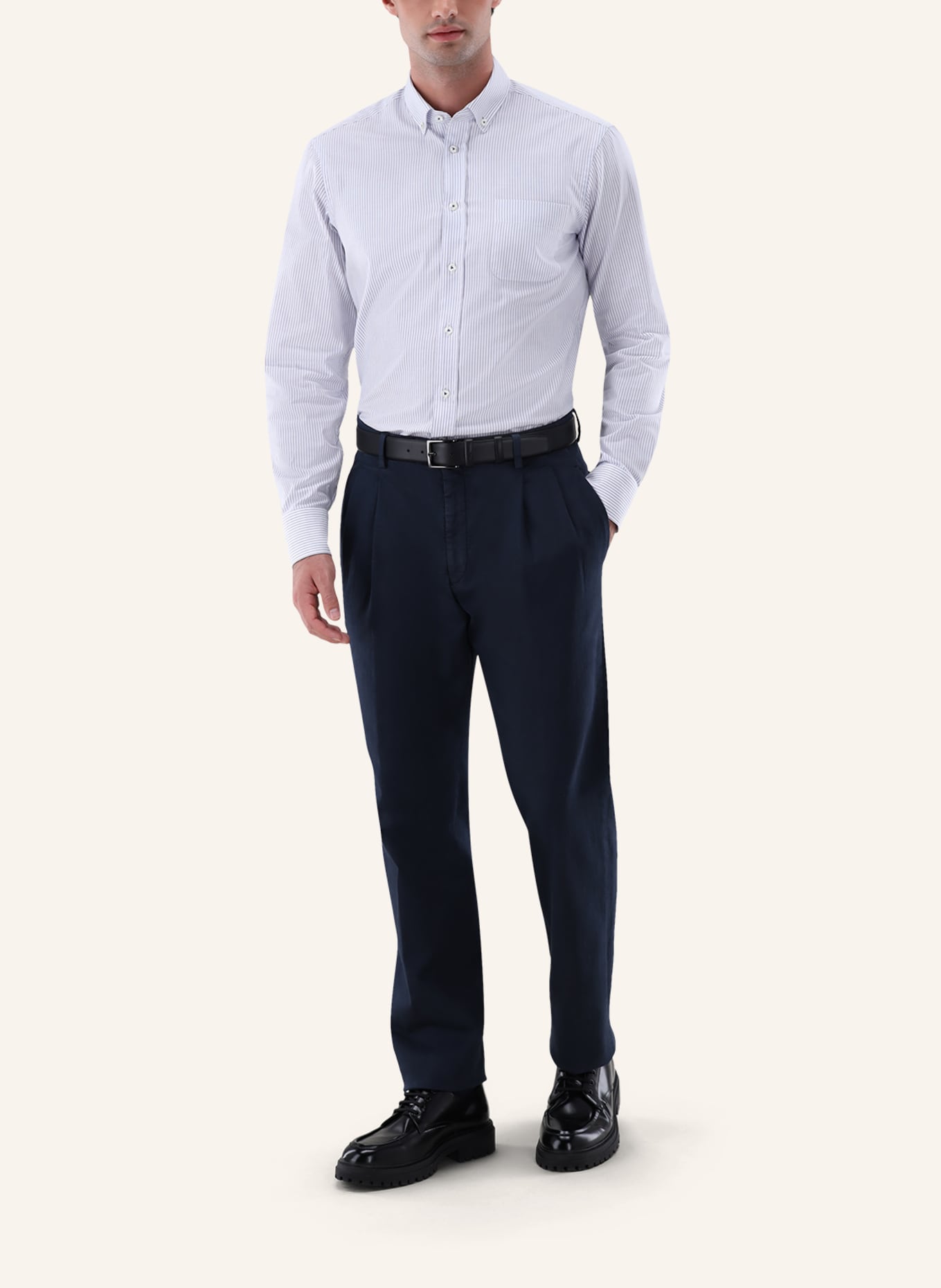 van Laack Hemd Comfort Fit: WEISS