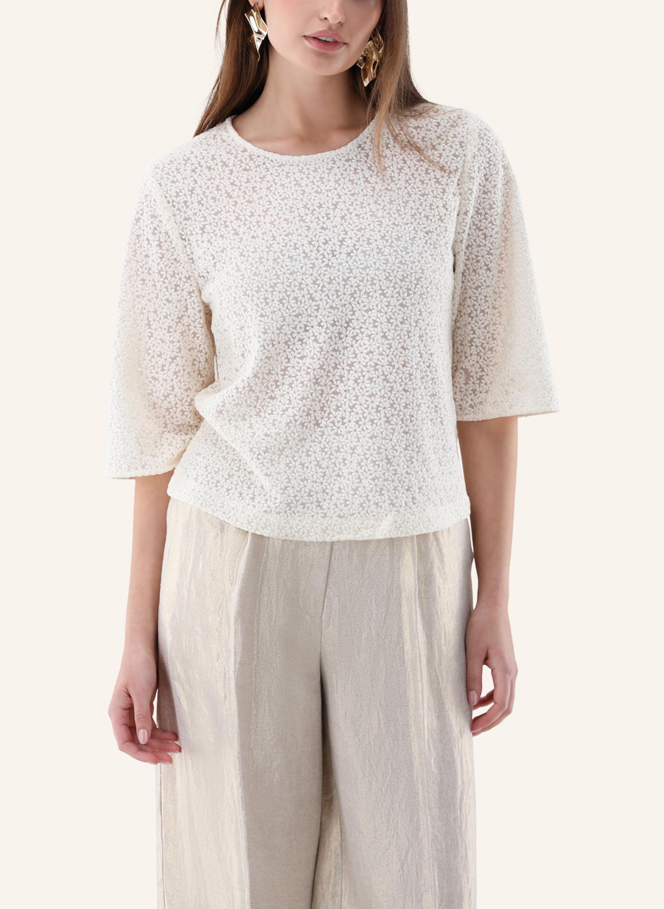 van Laack Bluse Modern Fit: BEIGE/ BRAUN