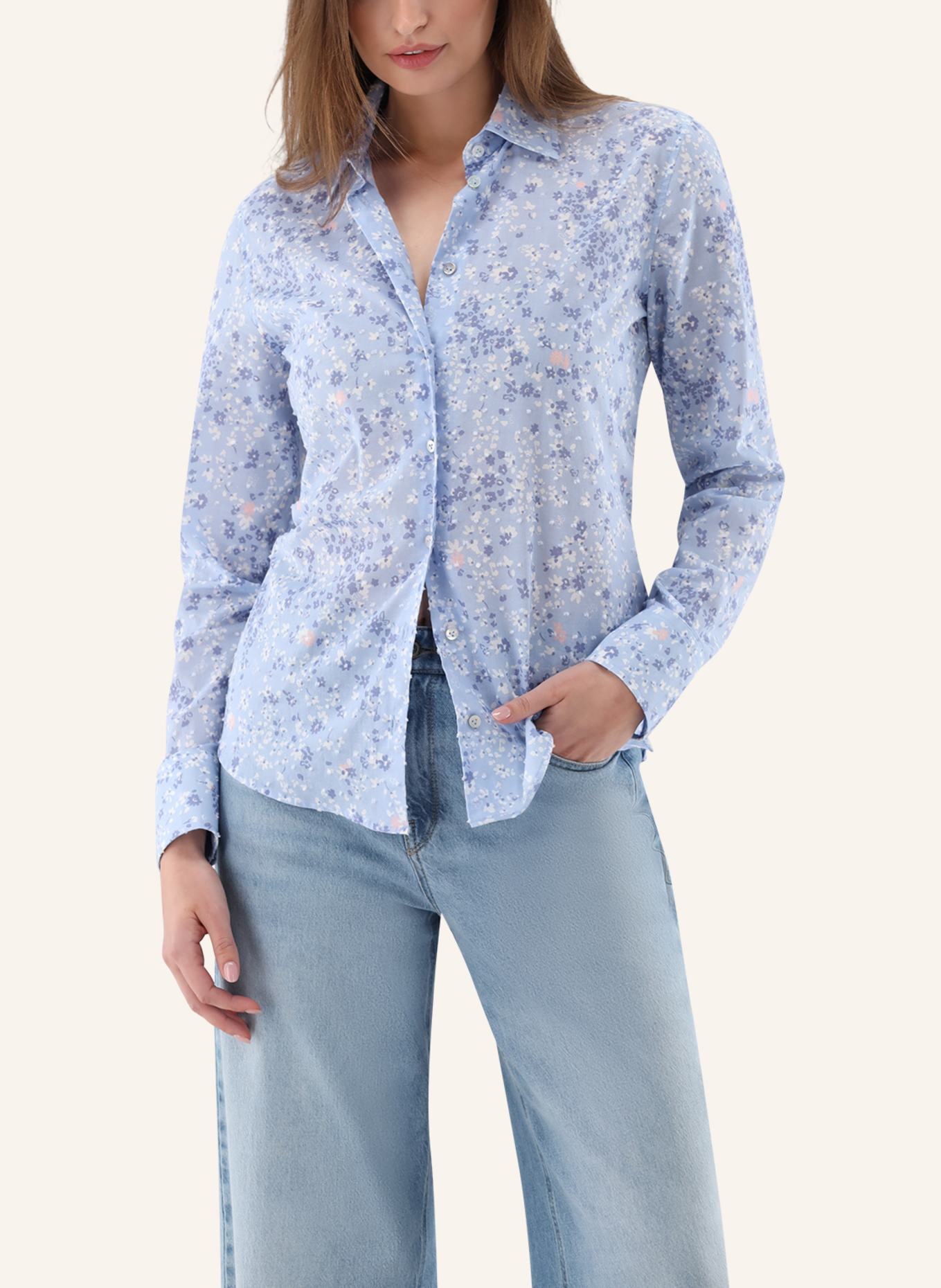 van Laack Bluse Modern Fit: BLAU