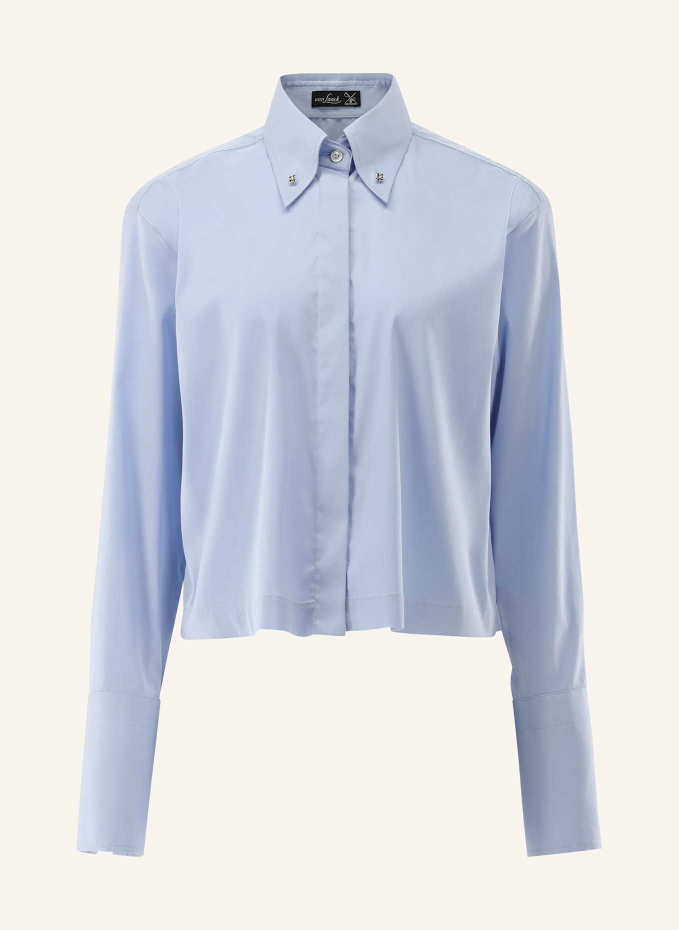 van Laack Bluse Modern Fit: HELLBLAU