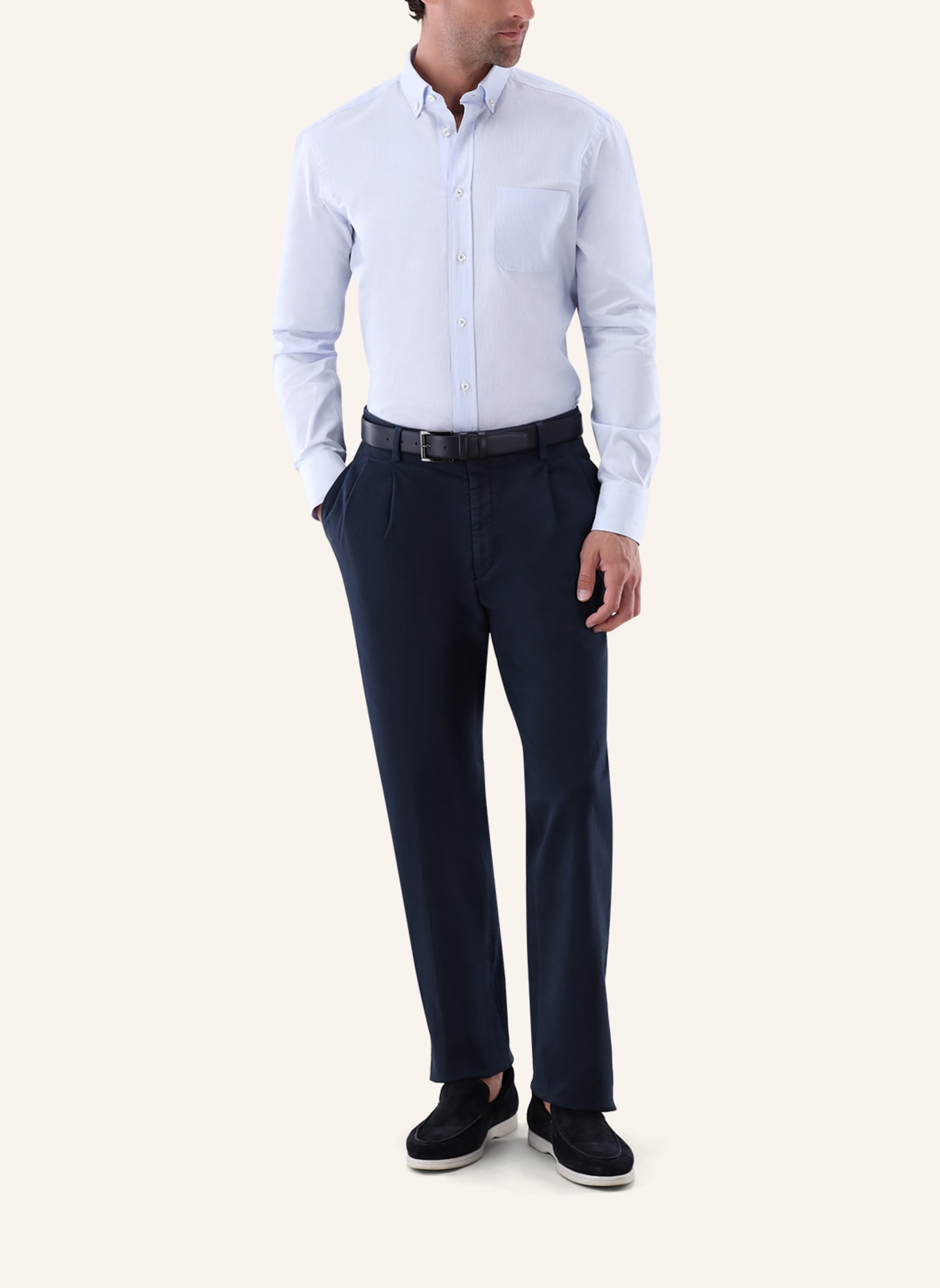 van Laack Hemd Tailor Fit: BLAU