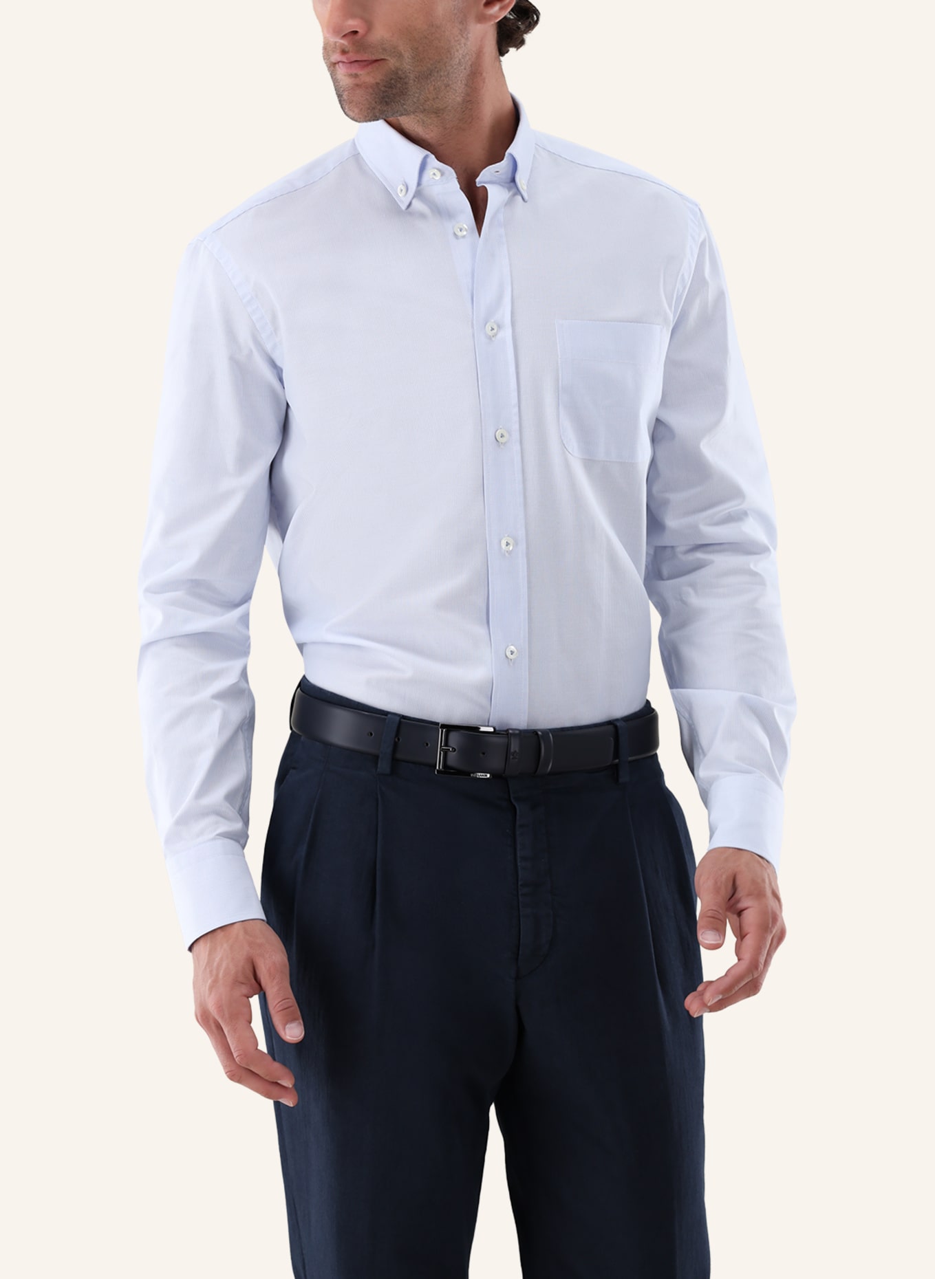 van Laack Hemd Tailor Fit: BLAU