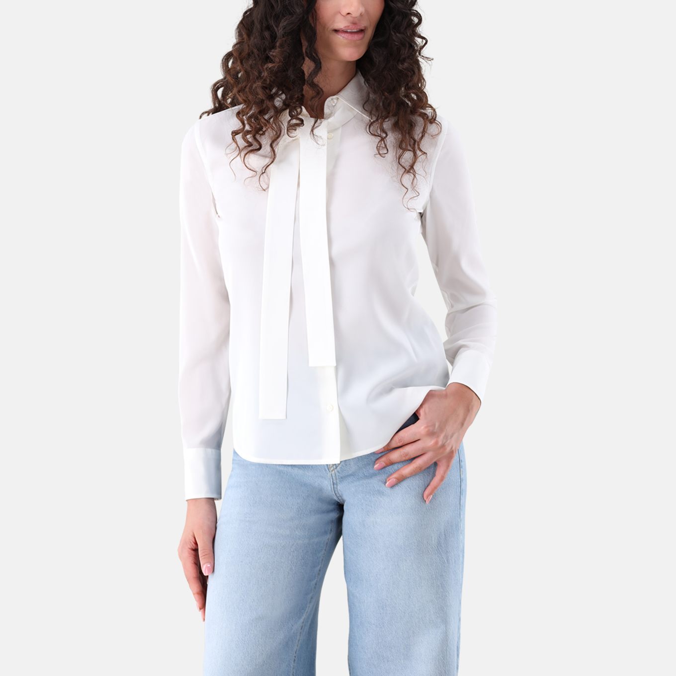 van Laack Bluse Modern Fit: BEIGE