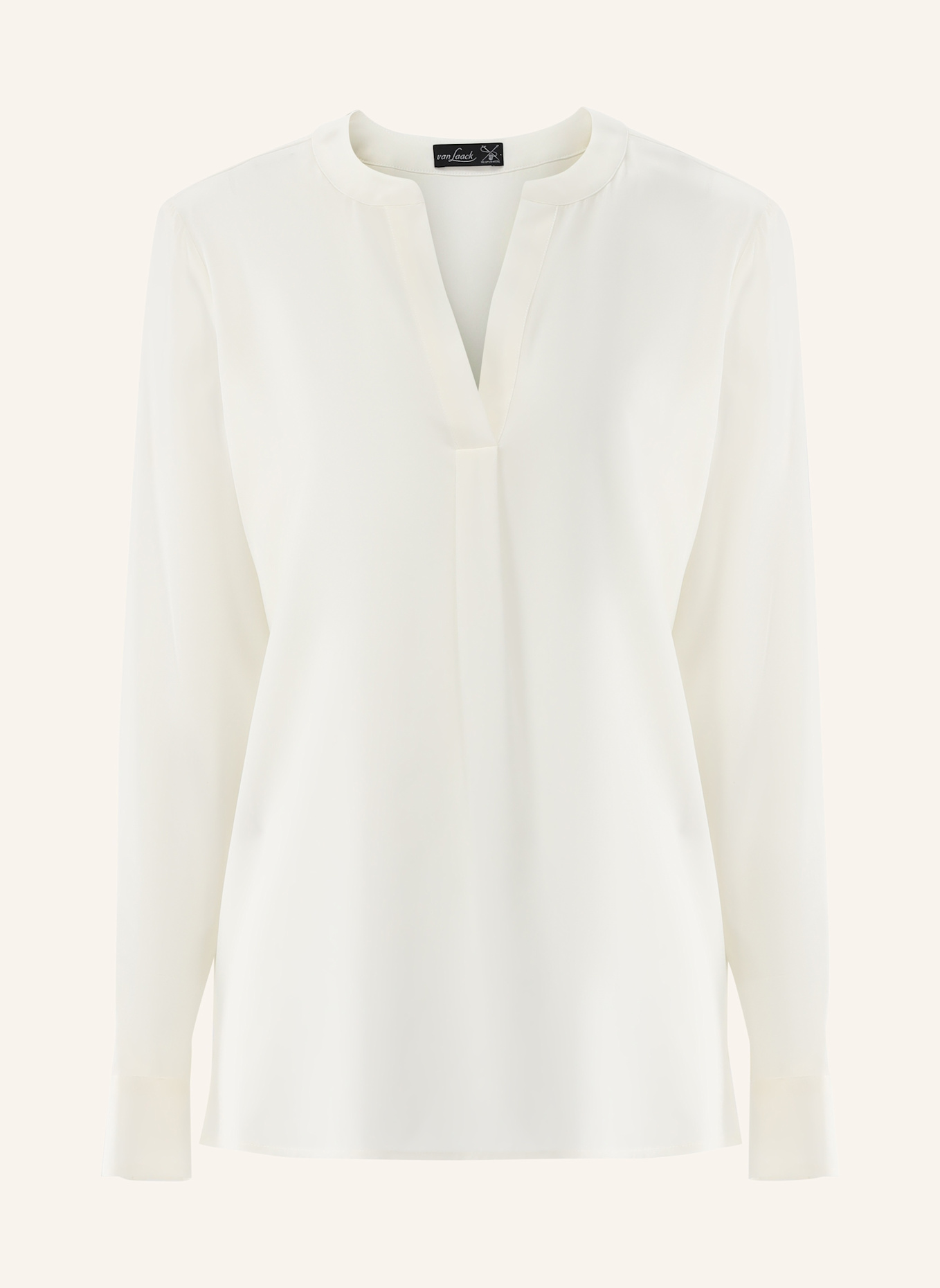 van Laack Bluse Modern Fit: BEIGE