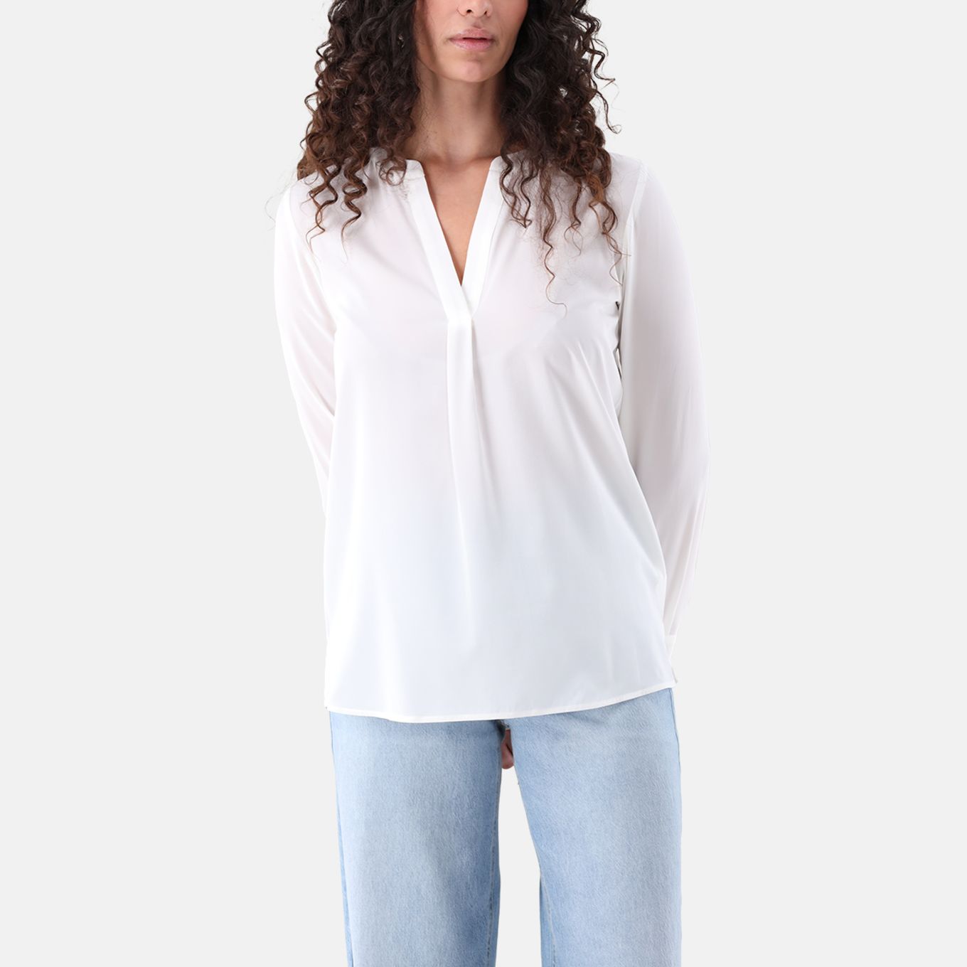 van Laack Bluse Modern Fit: BEIGE