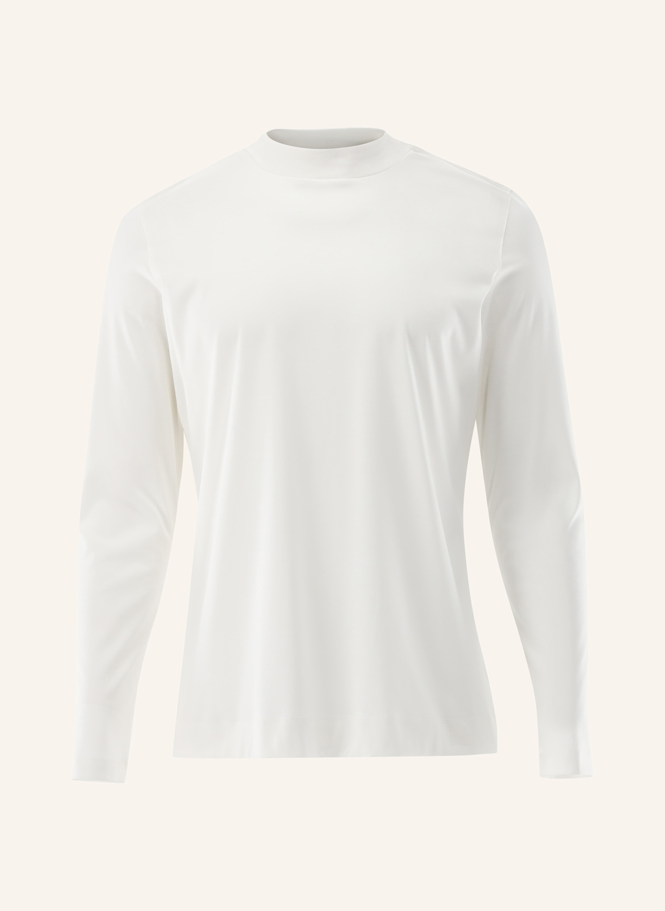 van Laack Longsleeves Polo: BEIGE