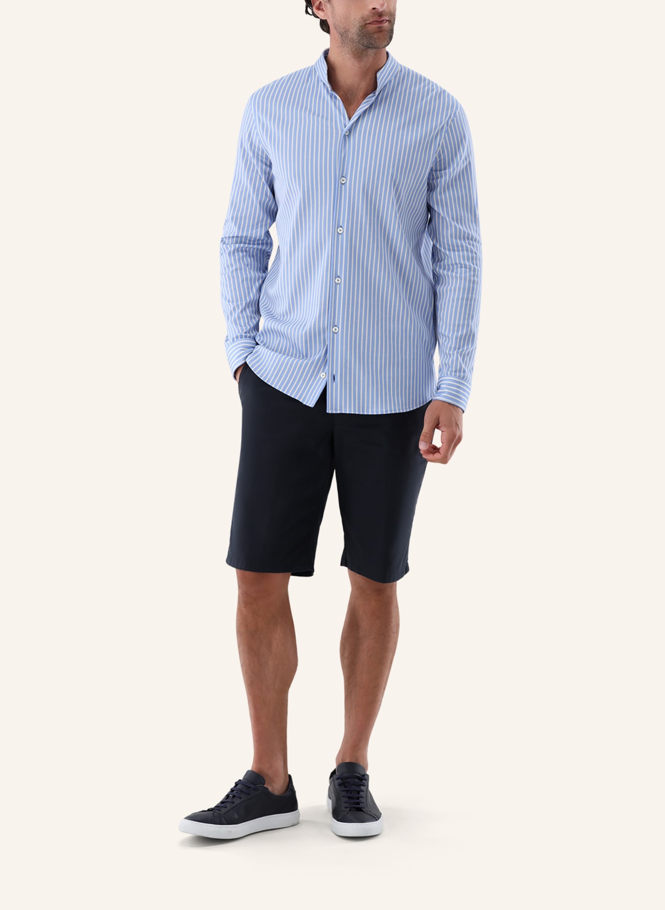 van Laack Hemd Slim Fit: BLAU