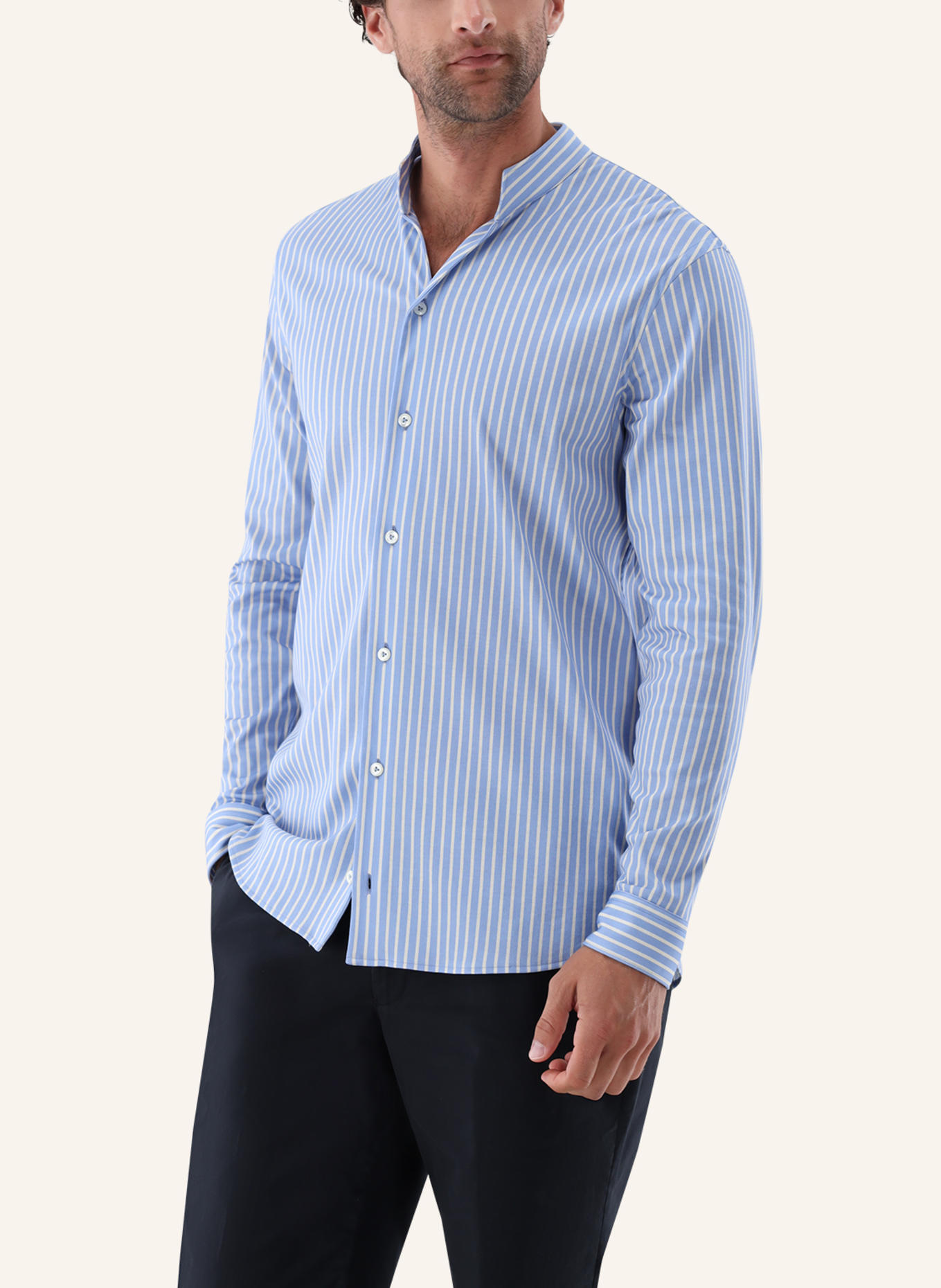 van Laack Hemd Slim Fit: BLAU