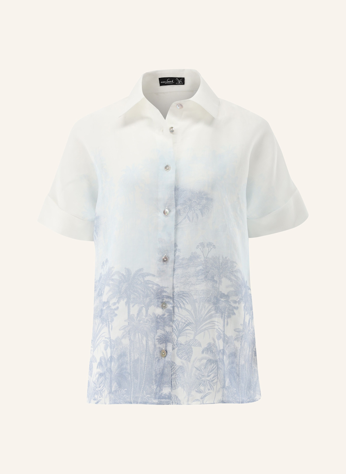 van Laack Bluse Modern Fit: WEISS