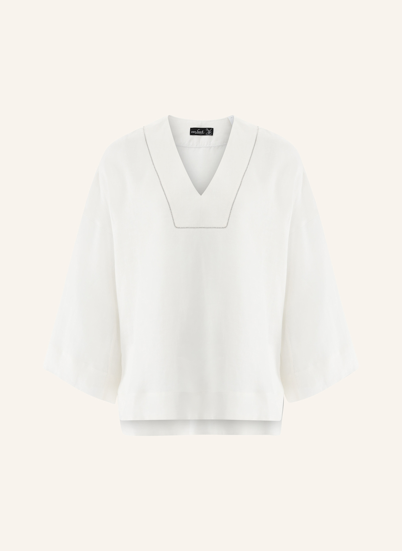 van Laack Bluse Modern Fit: BEIGE