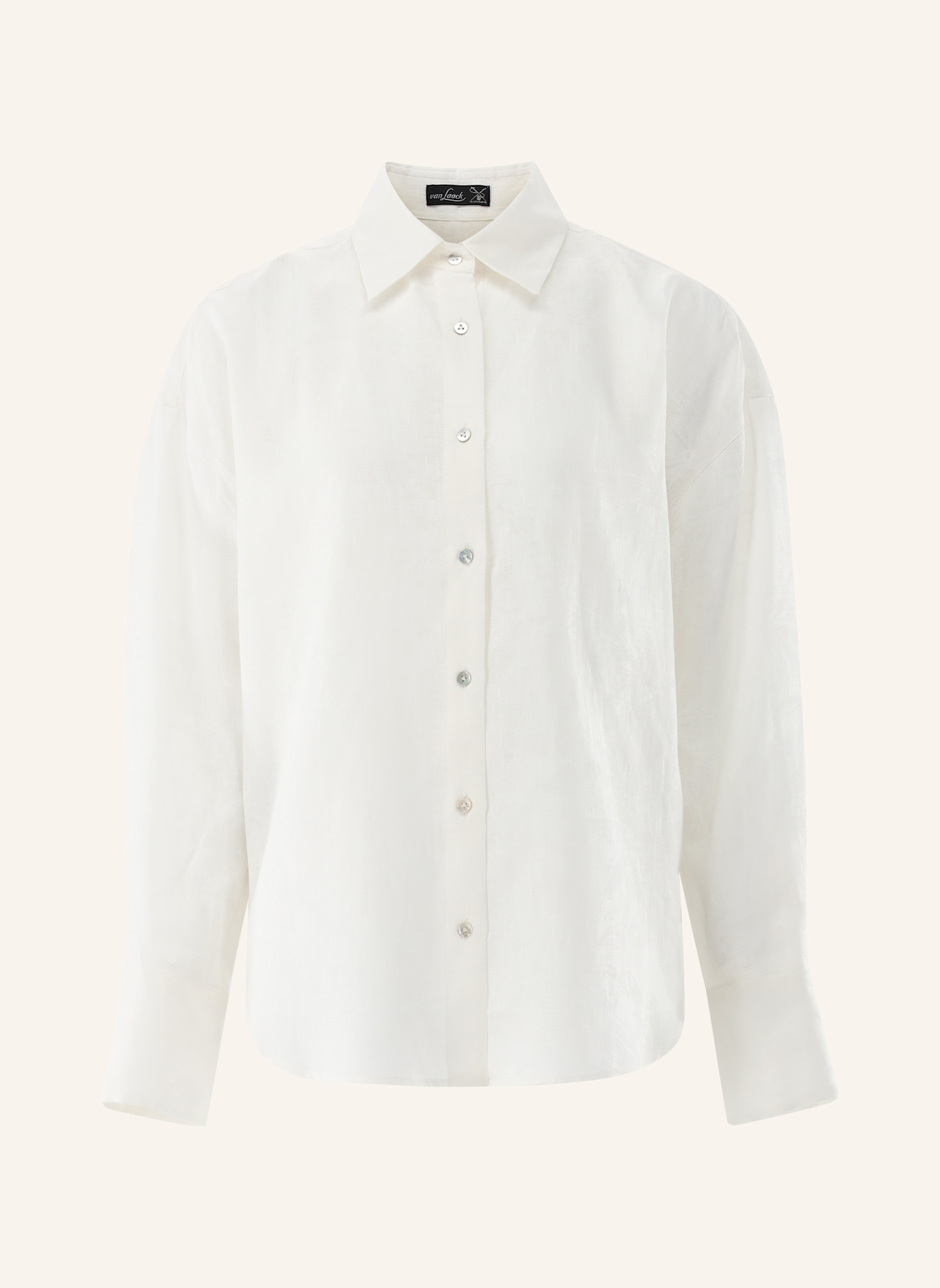 van Laack Bluse Modern Fit: WEISS