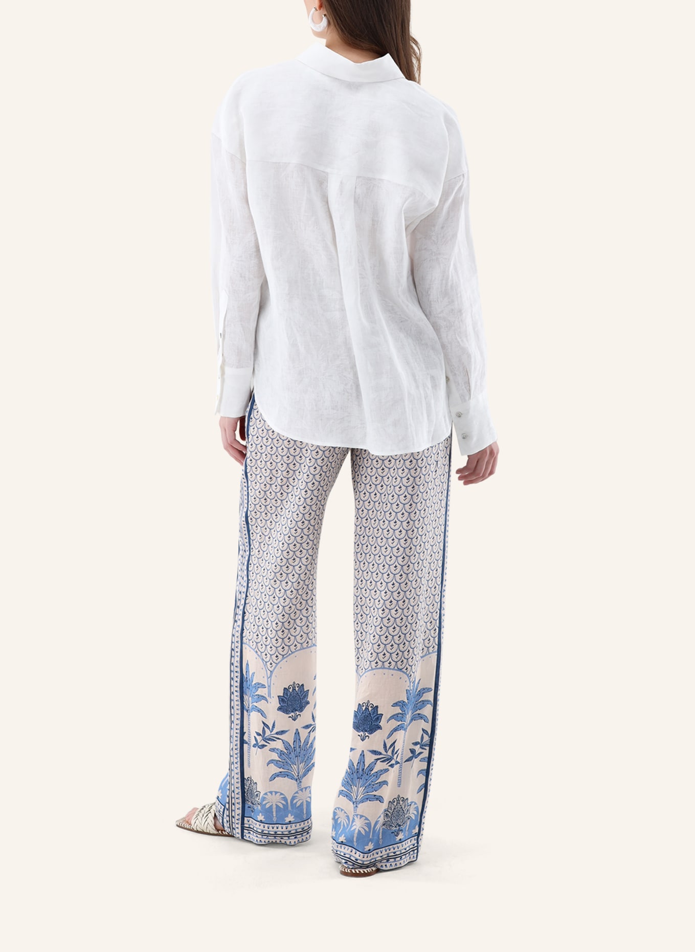 van Laack Bluse Modern Fit: WEISS