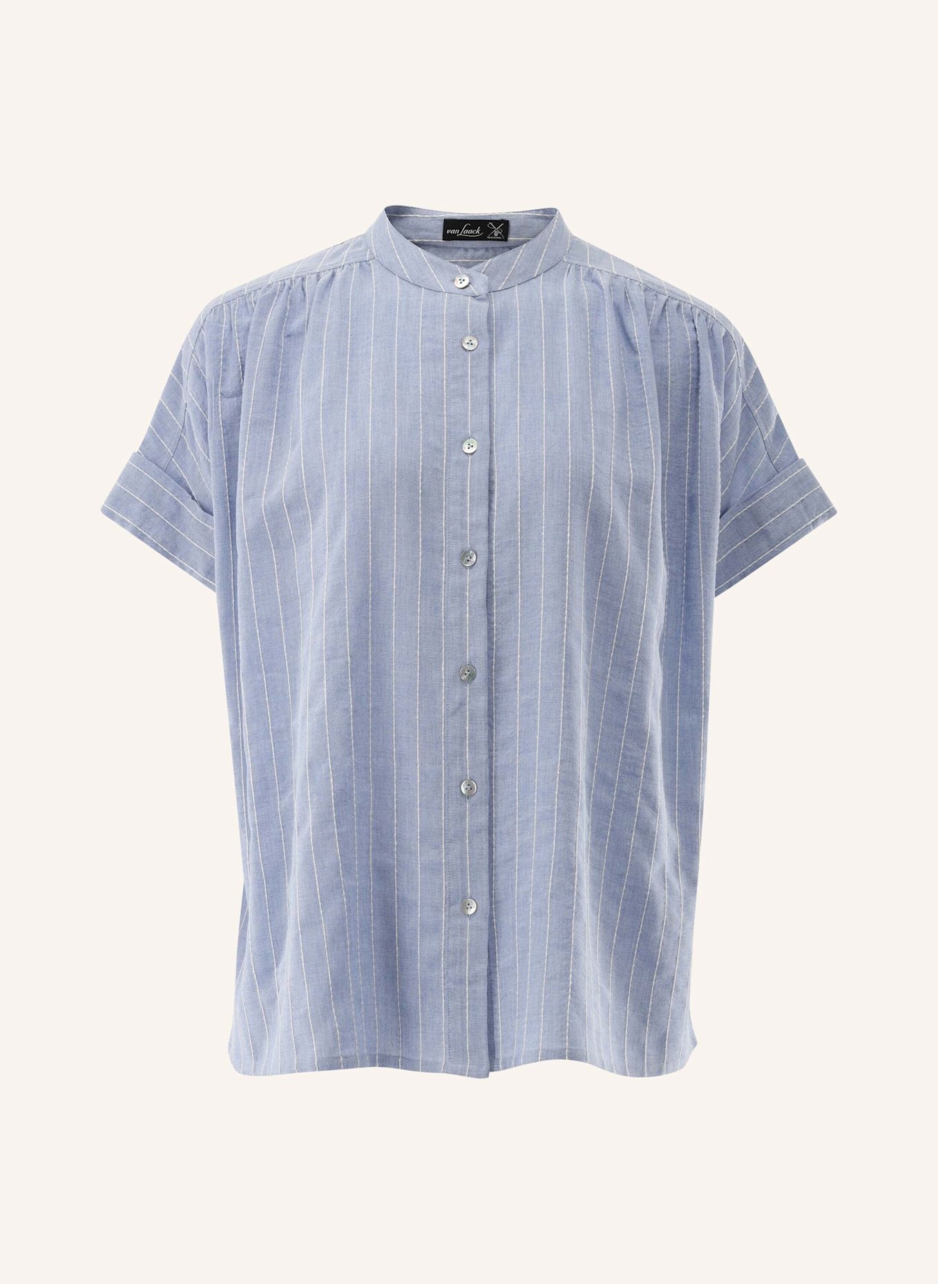 van Laack Bluse Modern Fit: BLAU