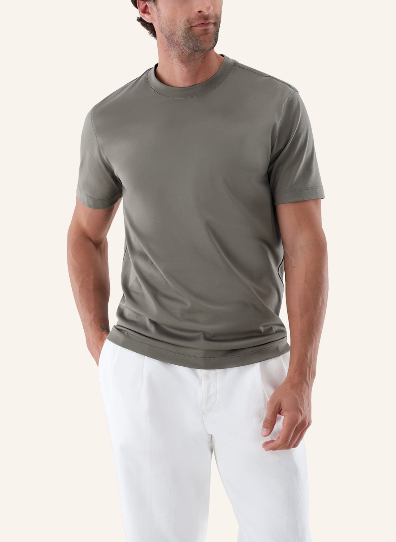 van Laack T-Shirt Polo: GRÜN