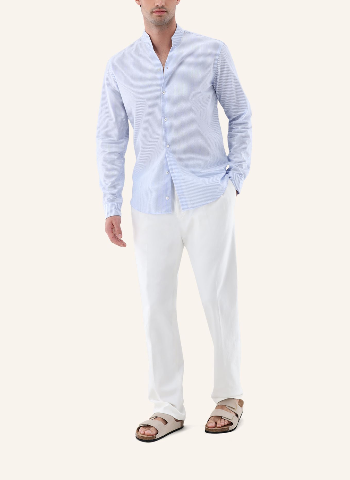 van Laack Hemd Slim Fit: BLAU