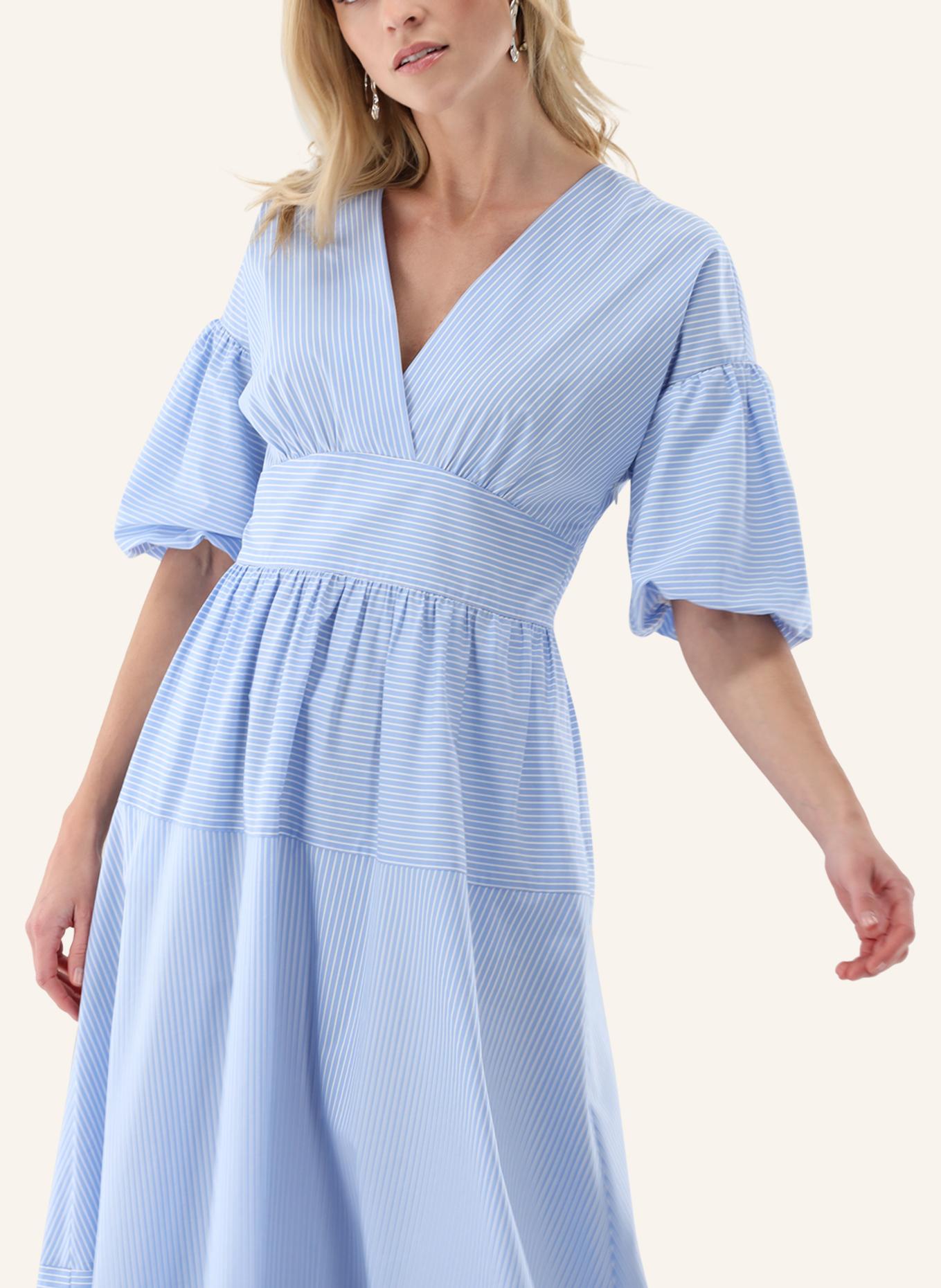 van Laack Kleid Modern Fit: HELLBLAU