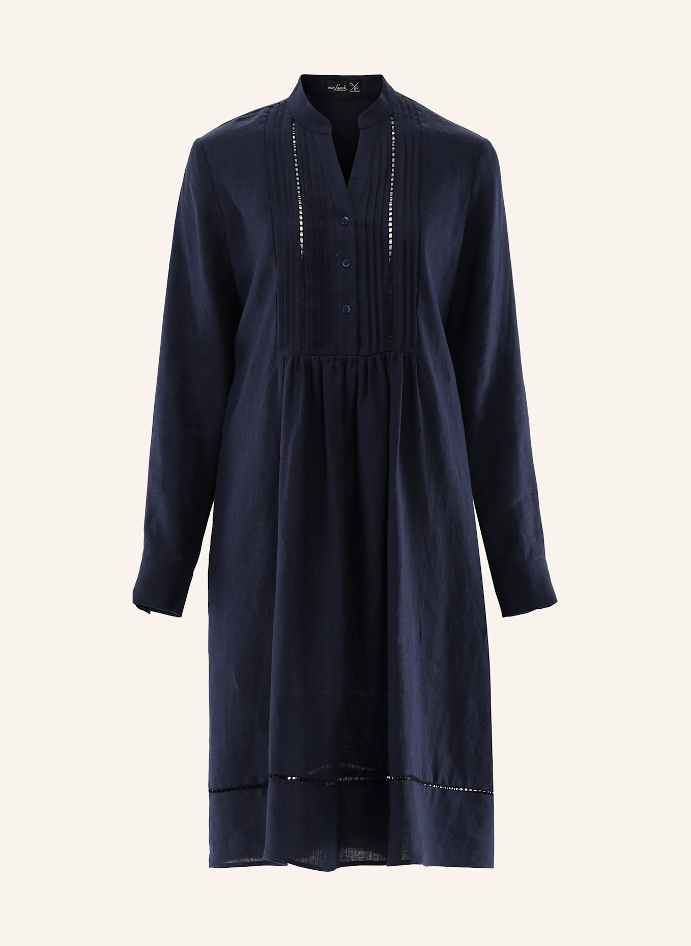 van Laack Kleid Modern Fit: DUNKELBLAU