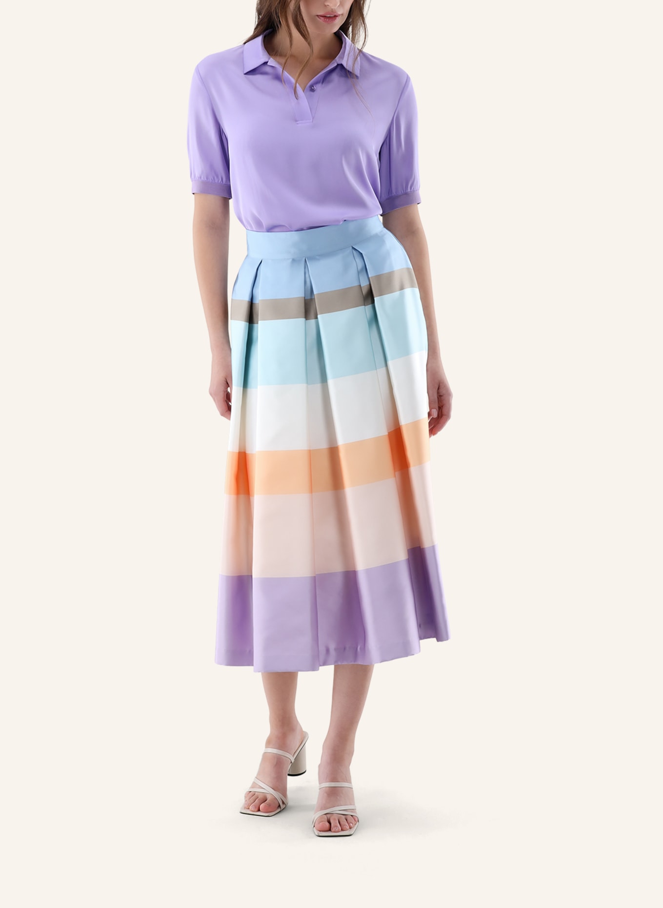 van Laack Bluse Modern Fit: HELLLILA