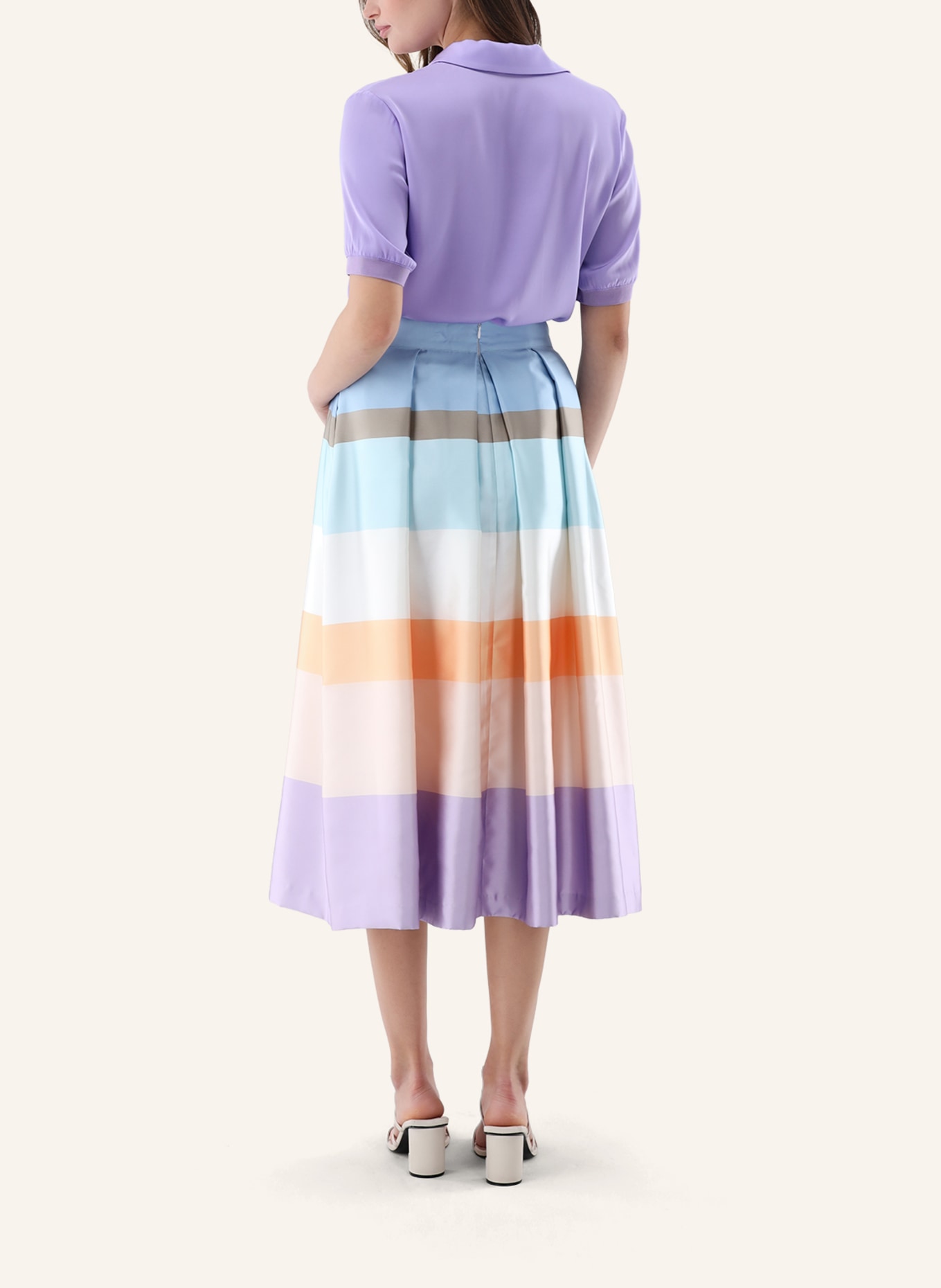 van Laack Bluse Modern Fit: HELLLILA