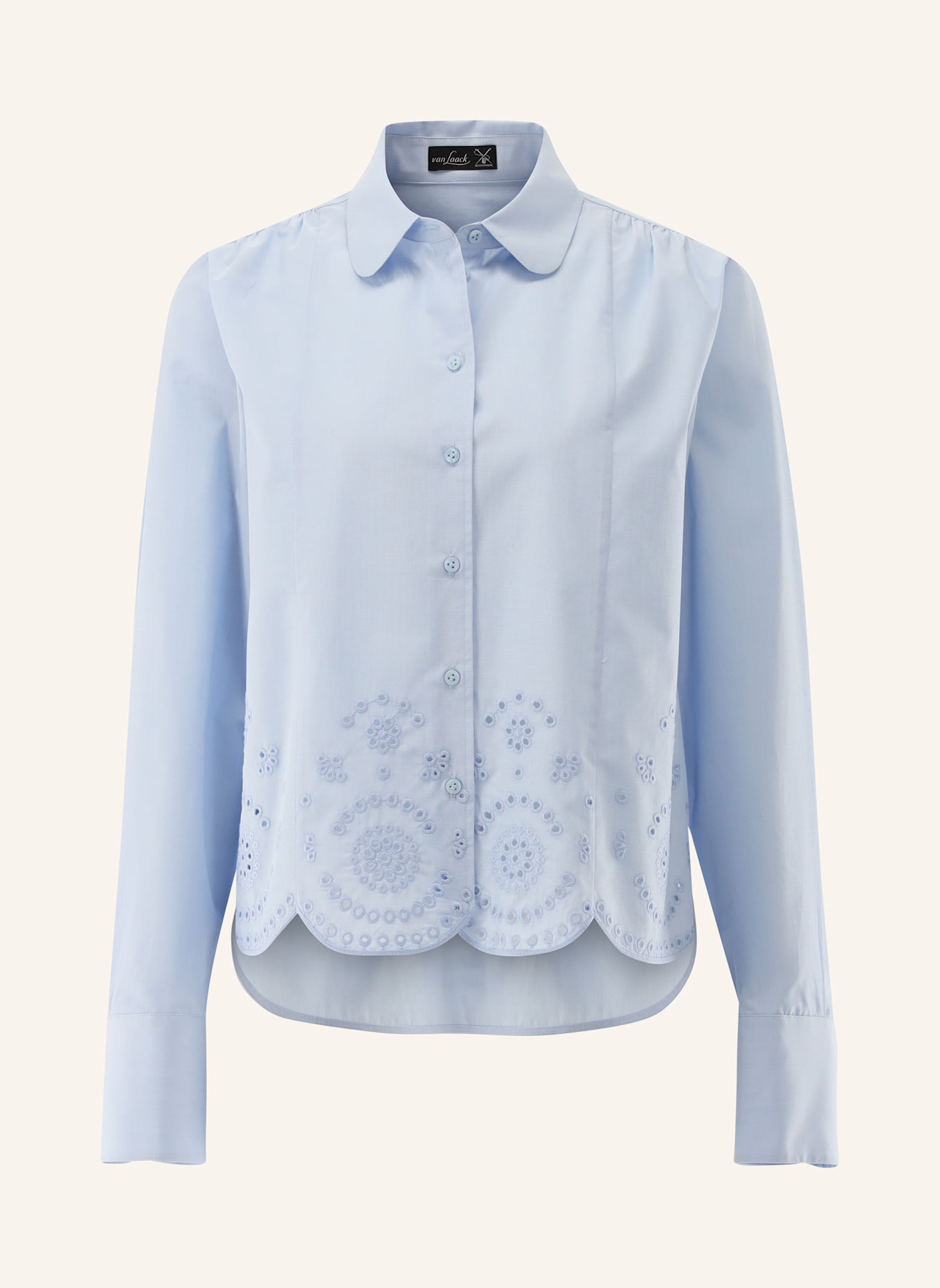 van Laack Bluse Modern Fit: BLAU