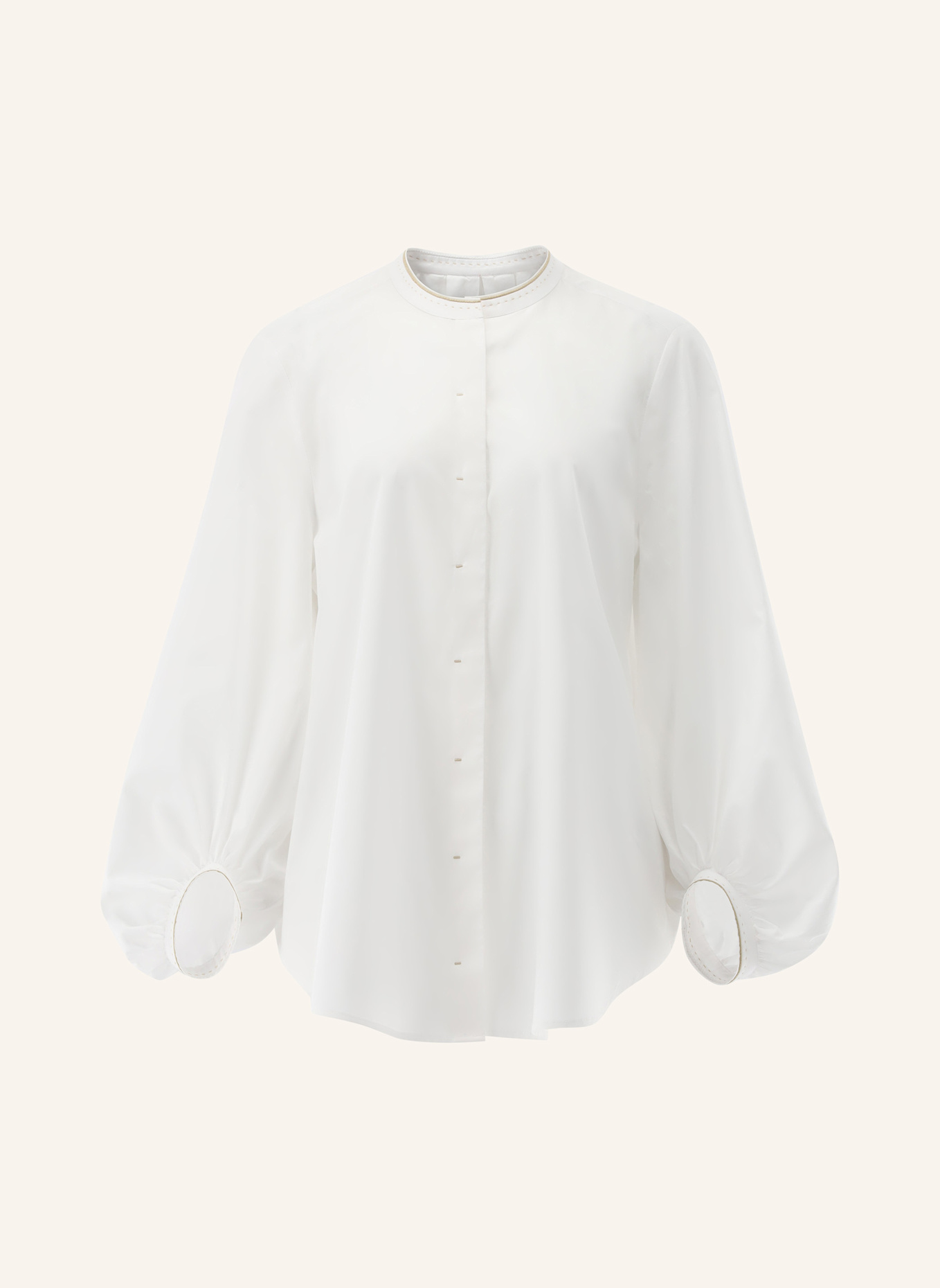 van Laack Bluse Modern Fit: WEISS