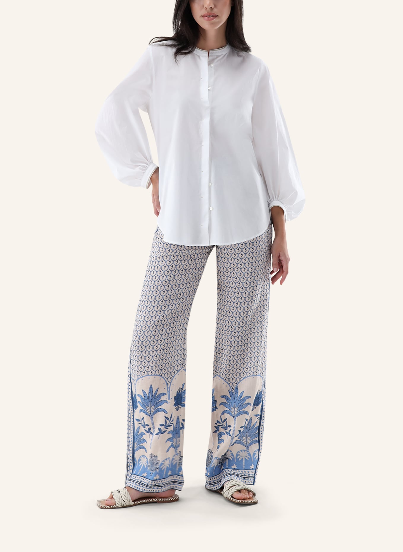 van Laack Bluse Modern Fit: WEISS