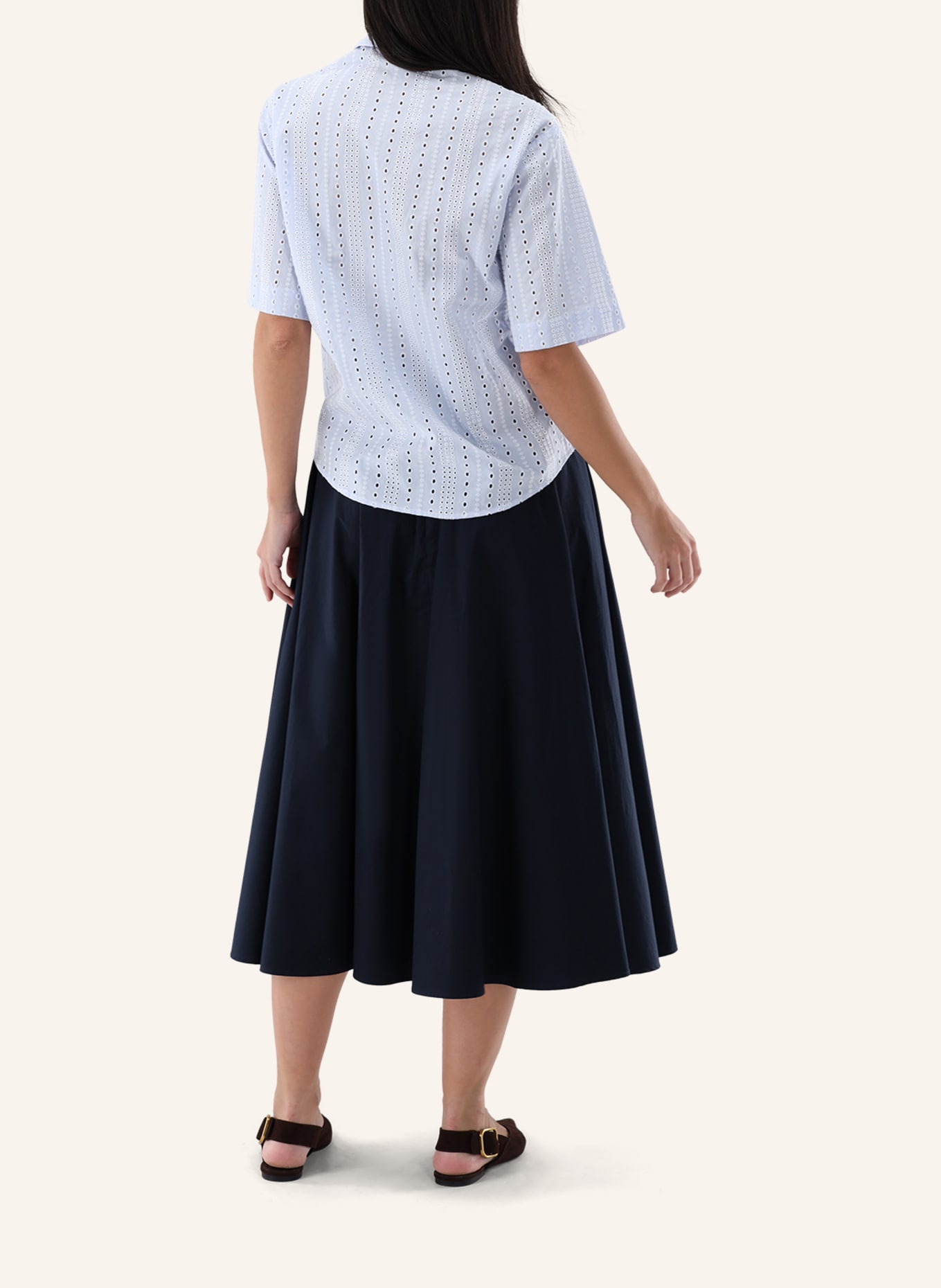 van Laack Bluse Modern Fit: BLAU