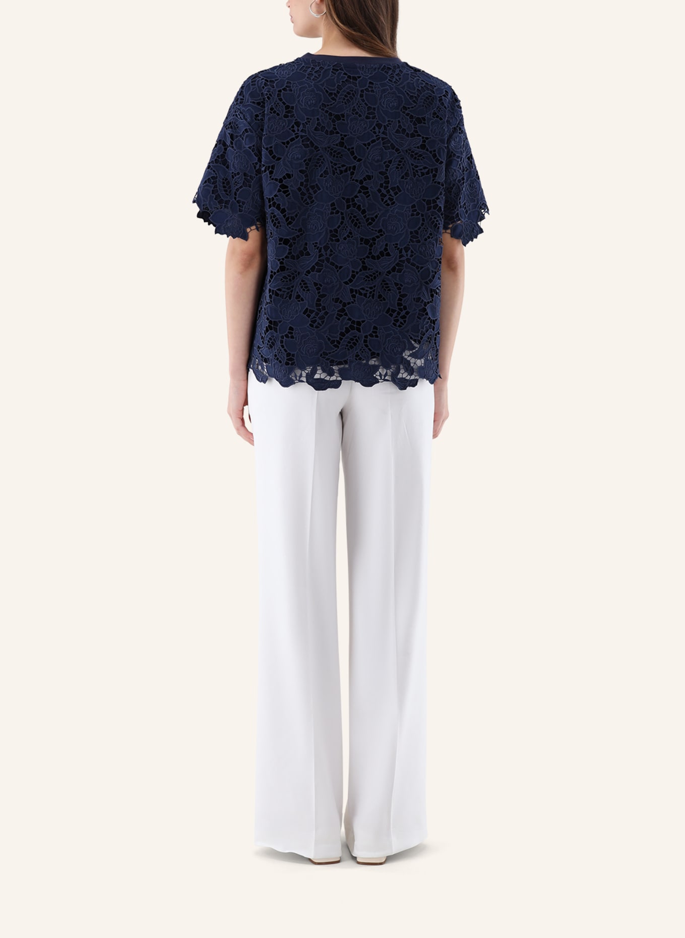 van Laack Bluse Modern Fit: DUNKELBLAU