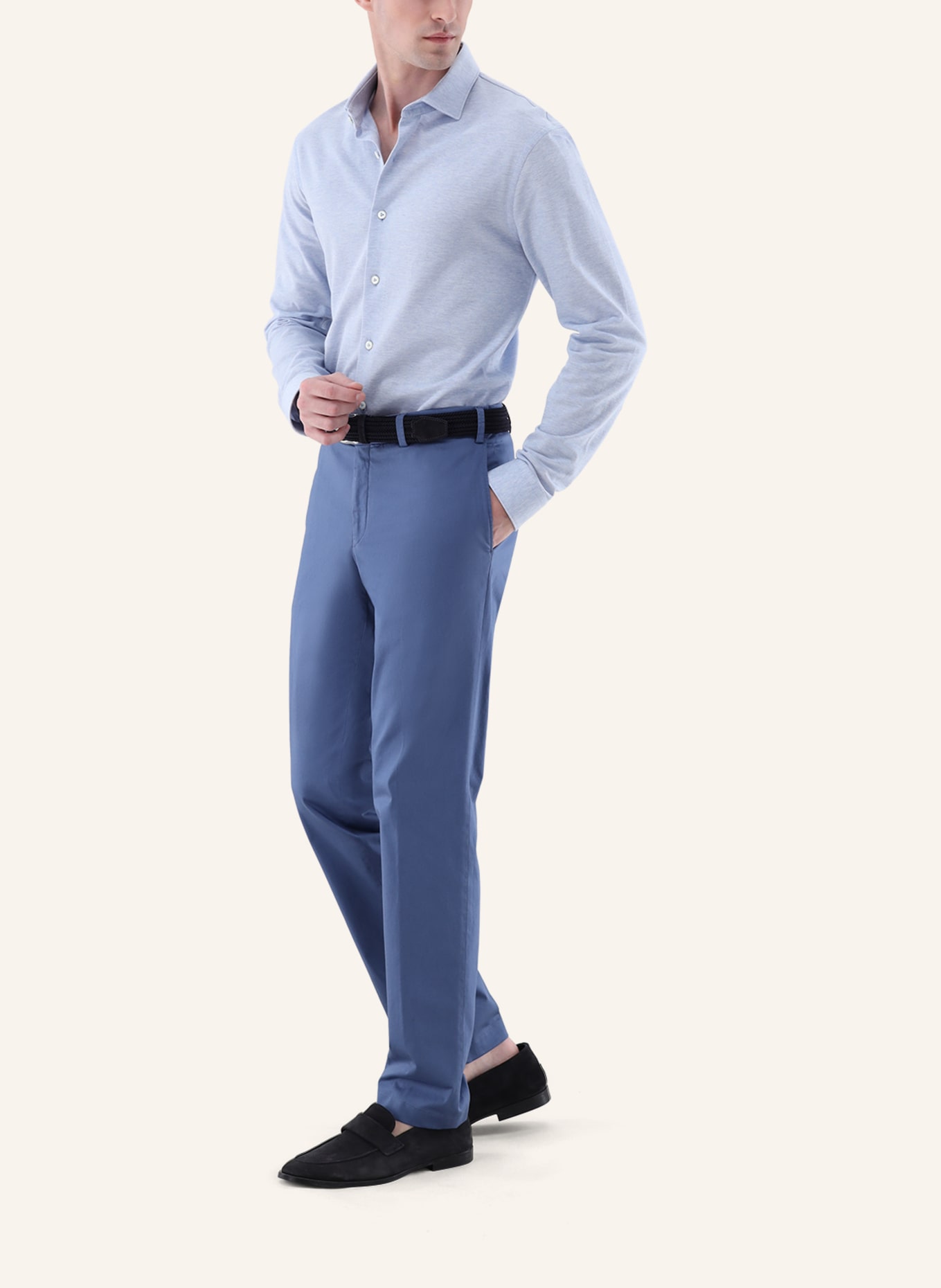 van Laack Hemd Slim Fit: BLAU