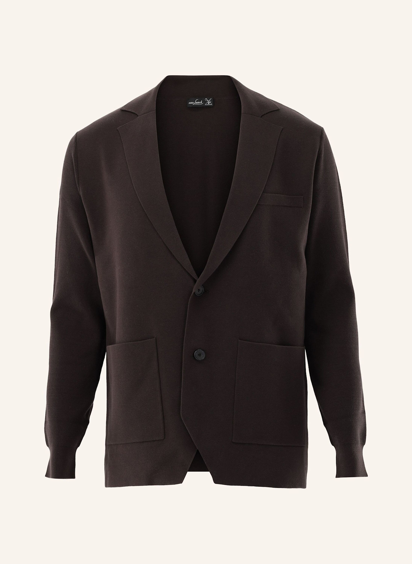 van Laack Weste: BEIGE/ BRAUN