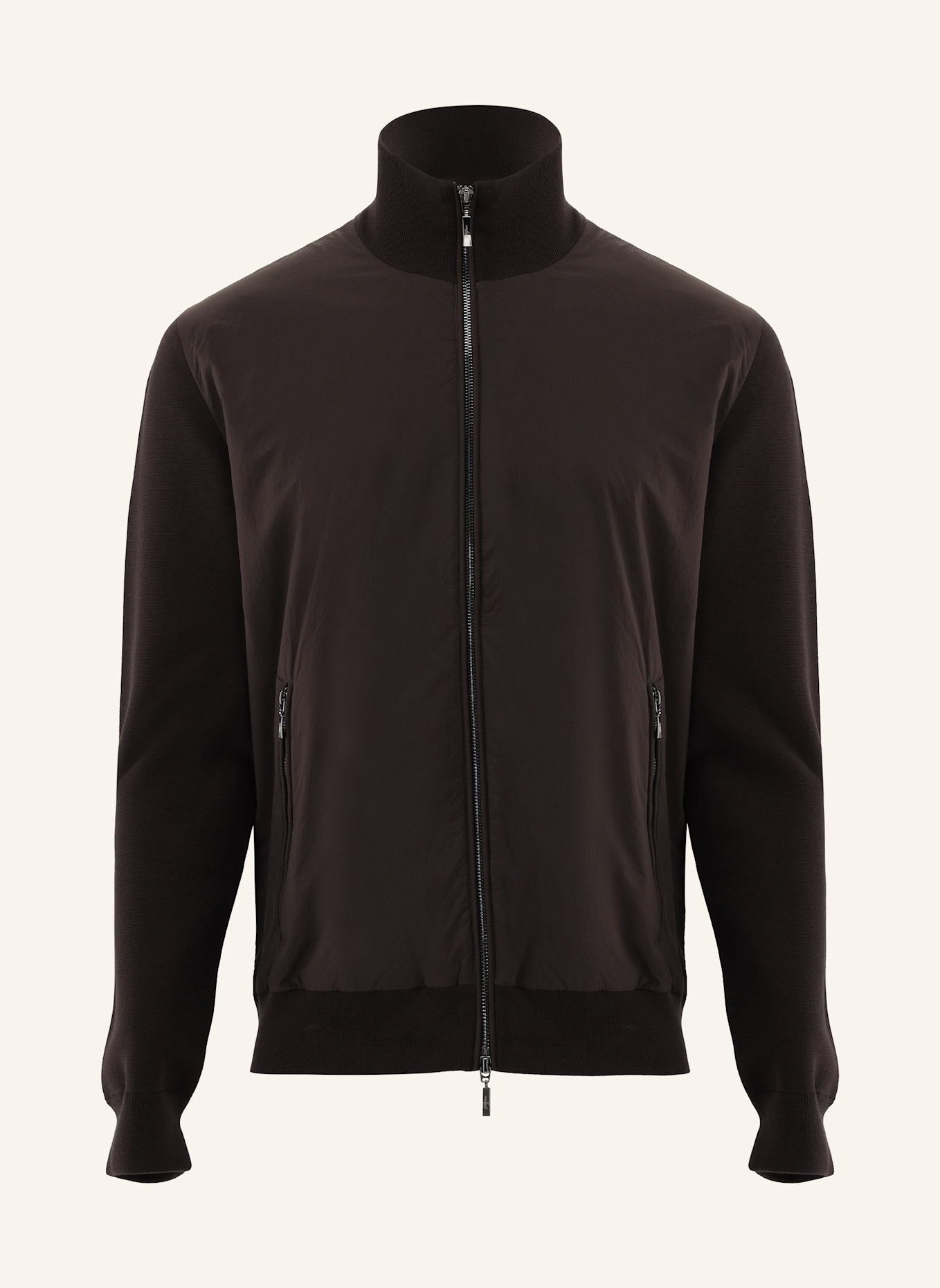 van Laack Weste: BEIGE/ BRAUN