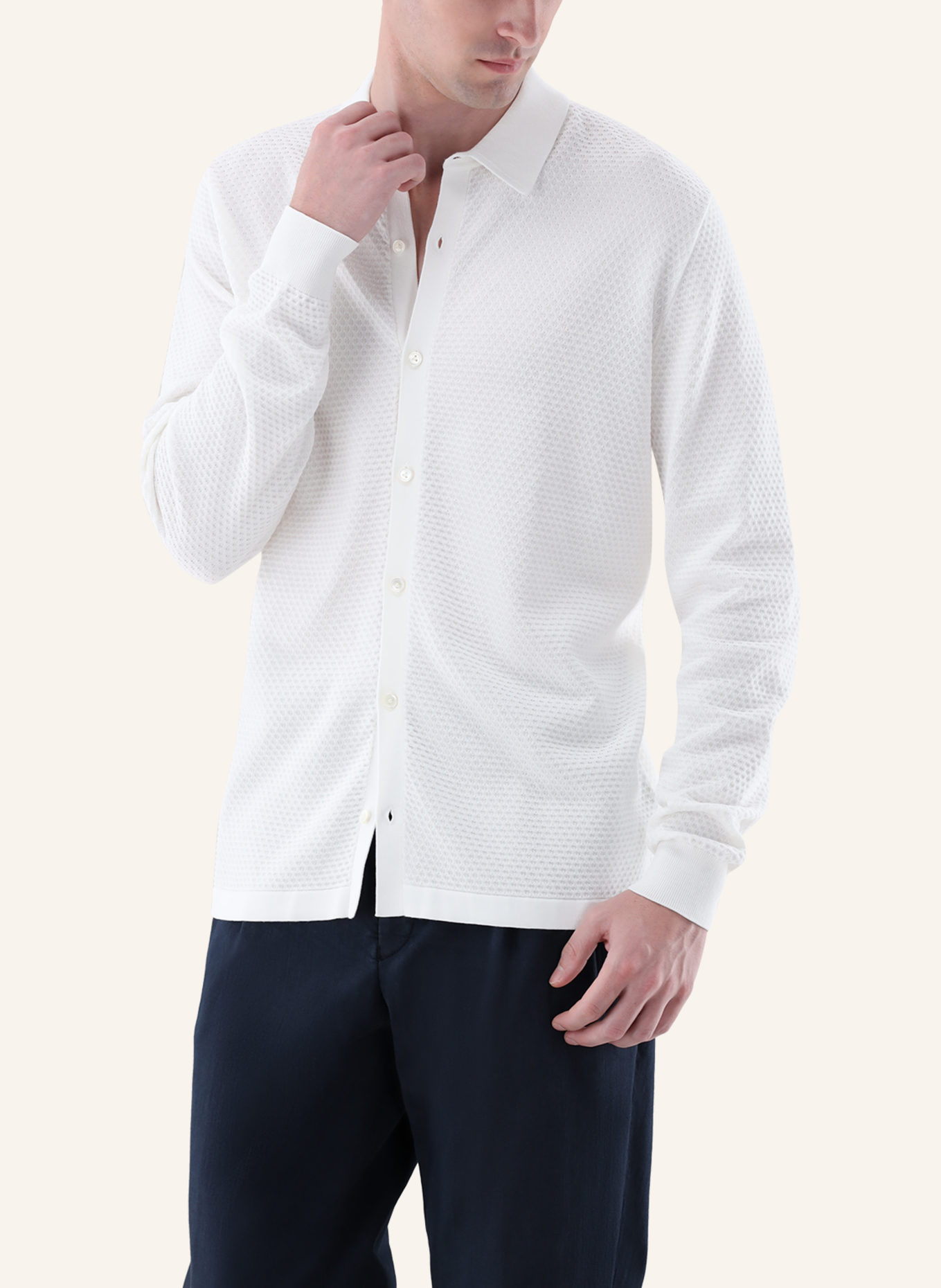 van Laack Pullover: BEIGE