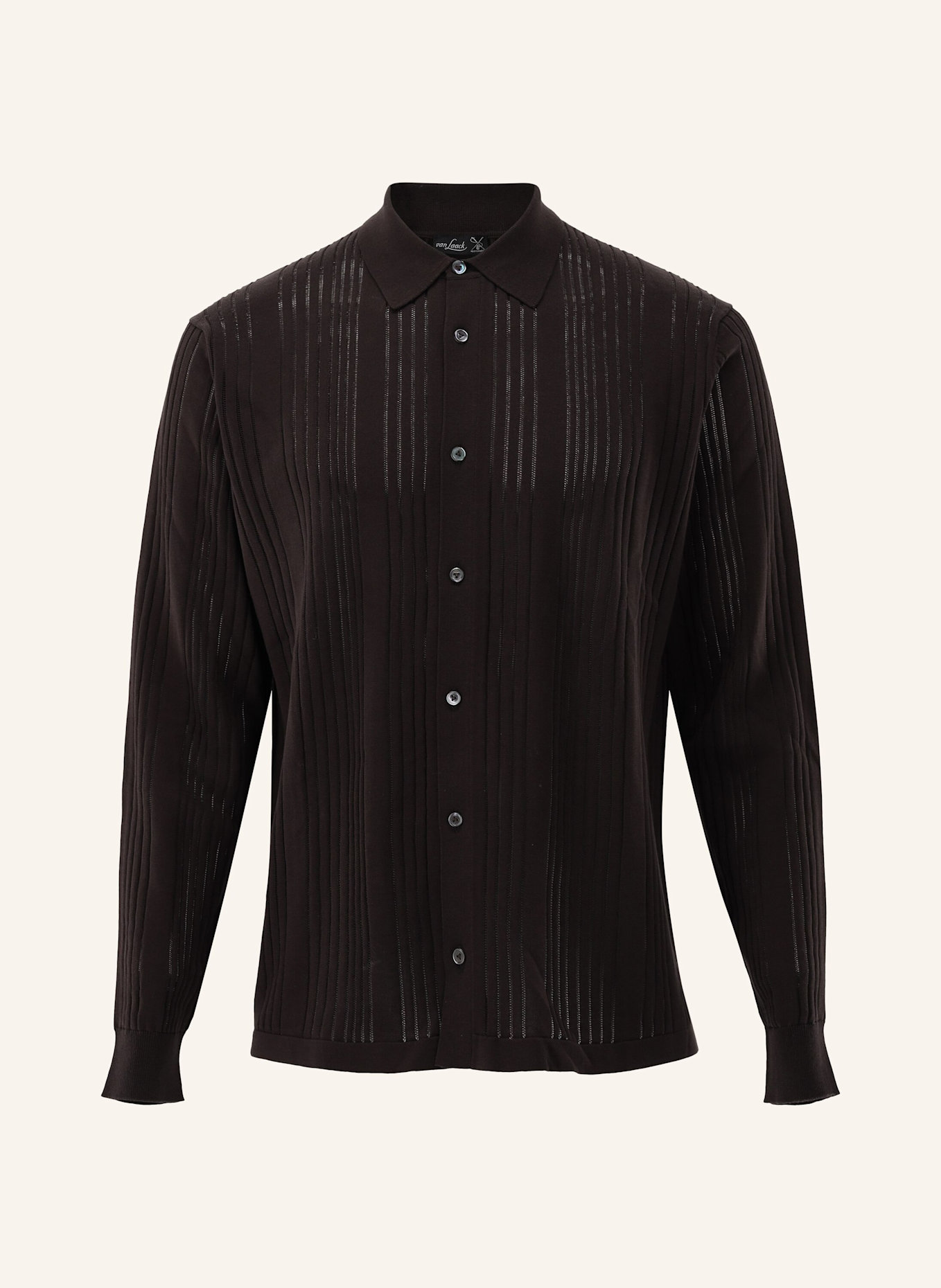 van Laack Pullover: BEIGE/ BRAUN