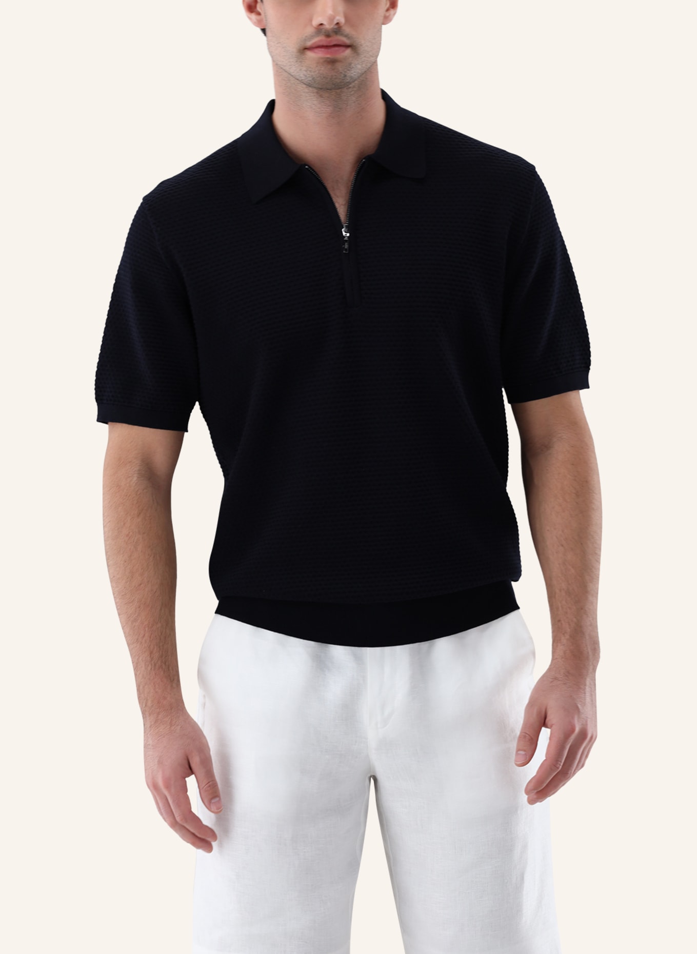 van Laack Poloshirt: BLAU