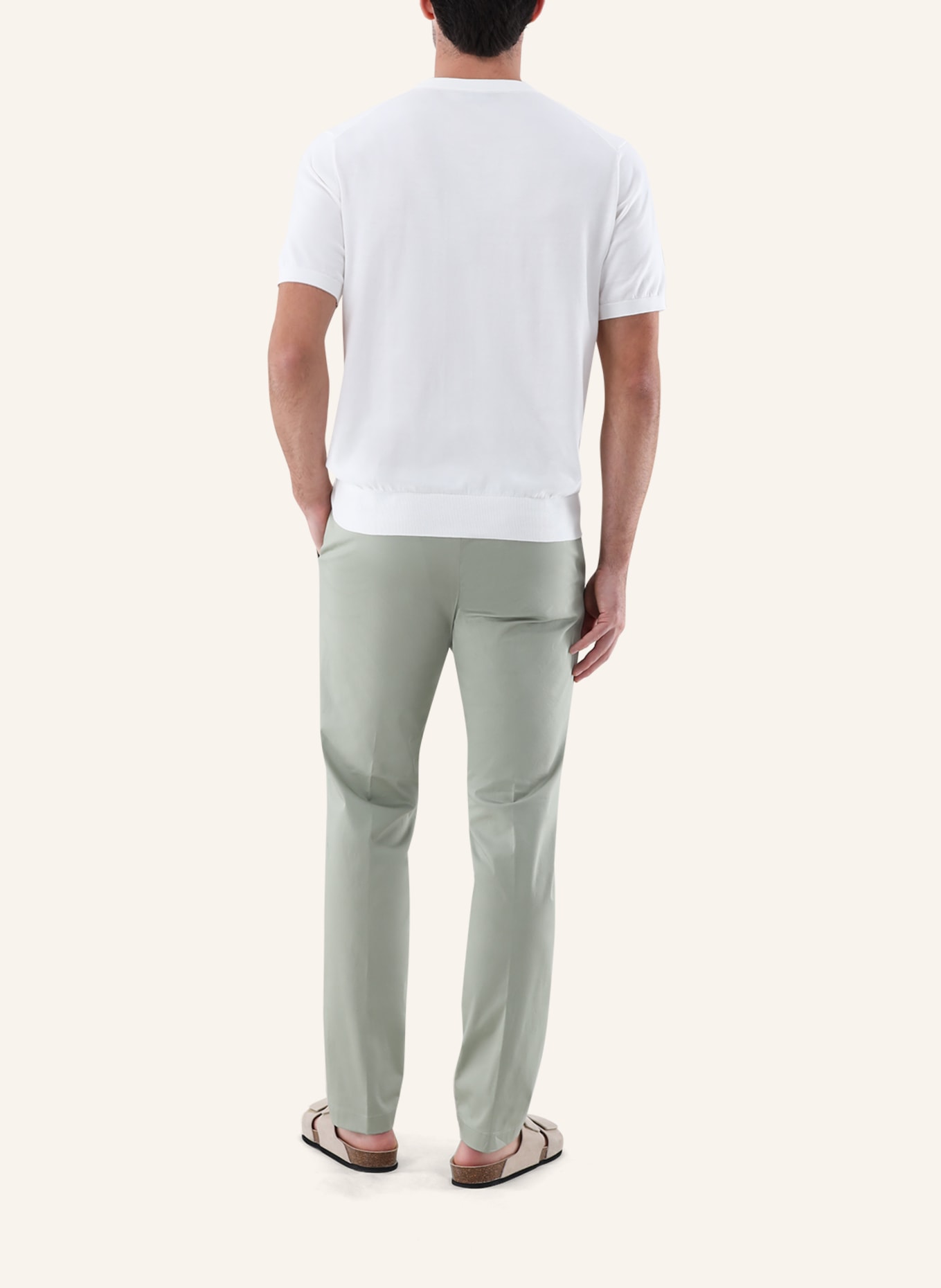 van Laack Poloshirt: BEIGE