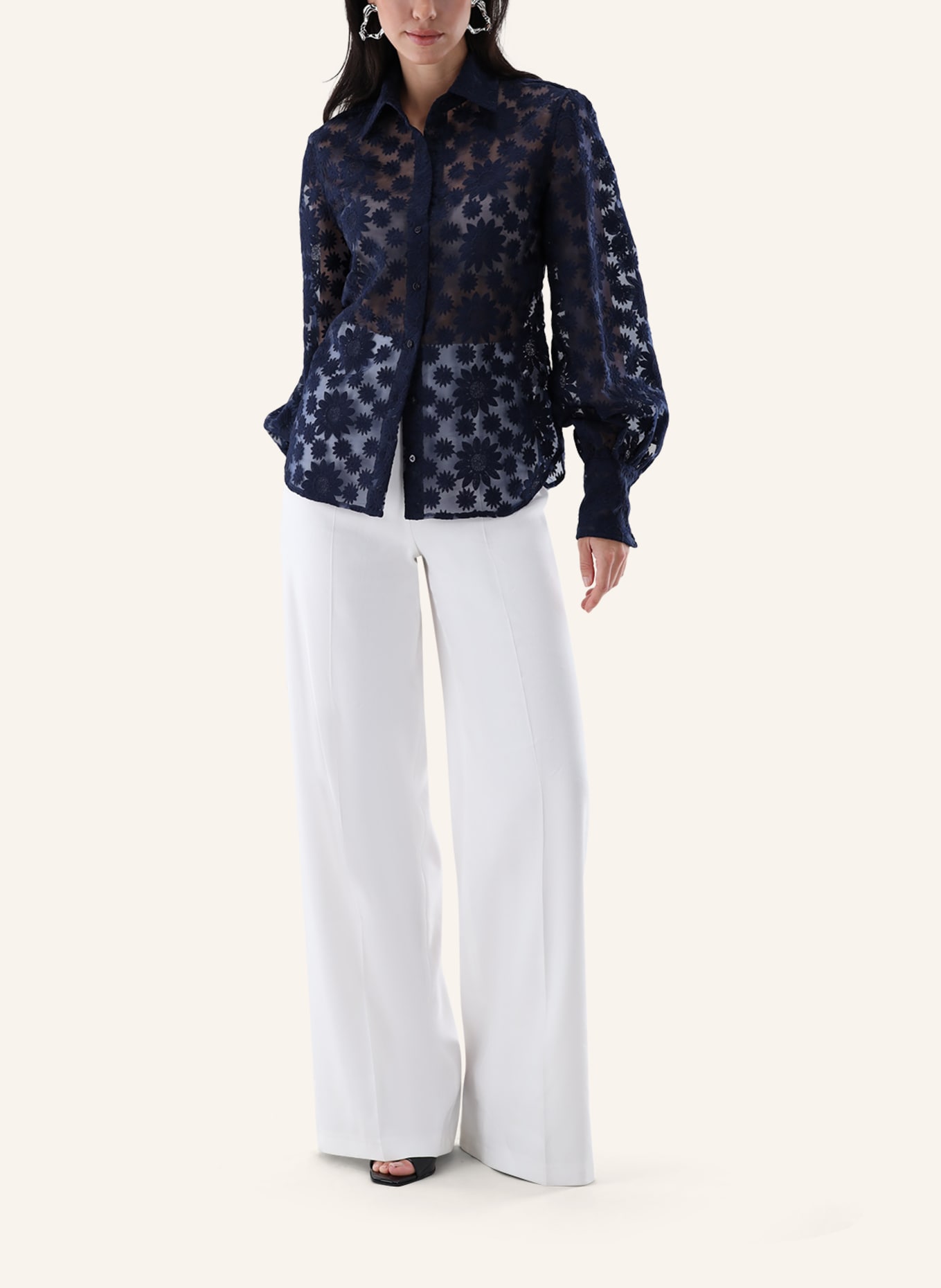 van Laack Bluse Modern Fit: BLAU