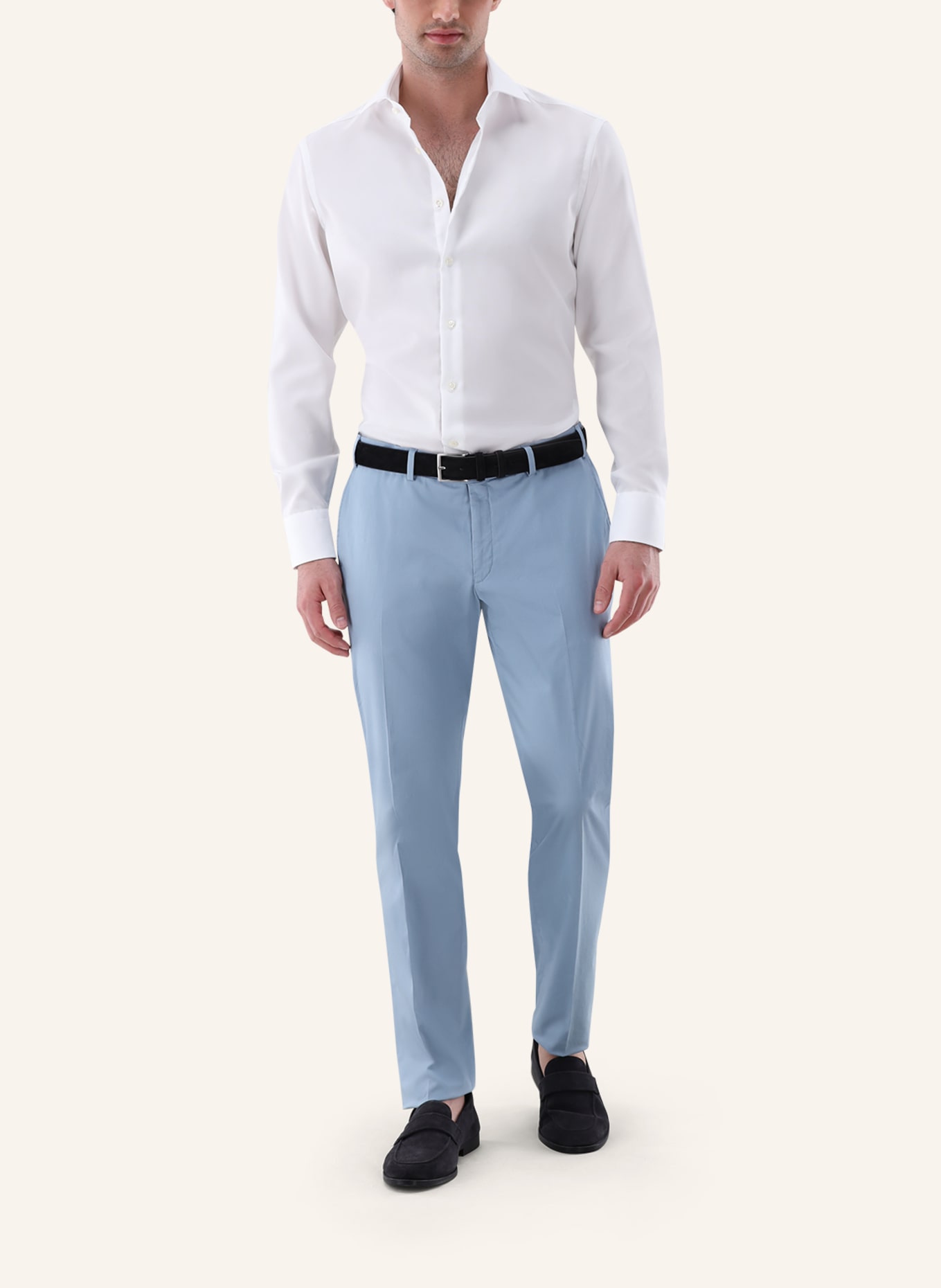 van Laack Hemd Tailor Fit: WEISS