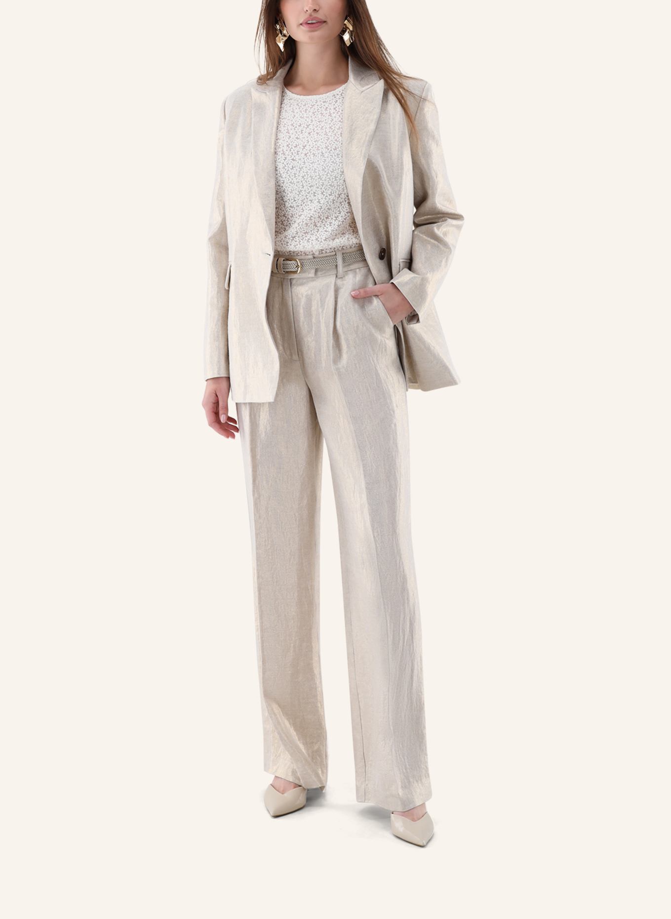 van Laack Hose Modern Fit: GELB