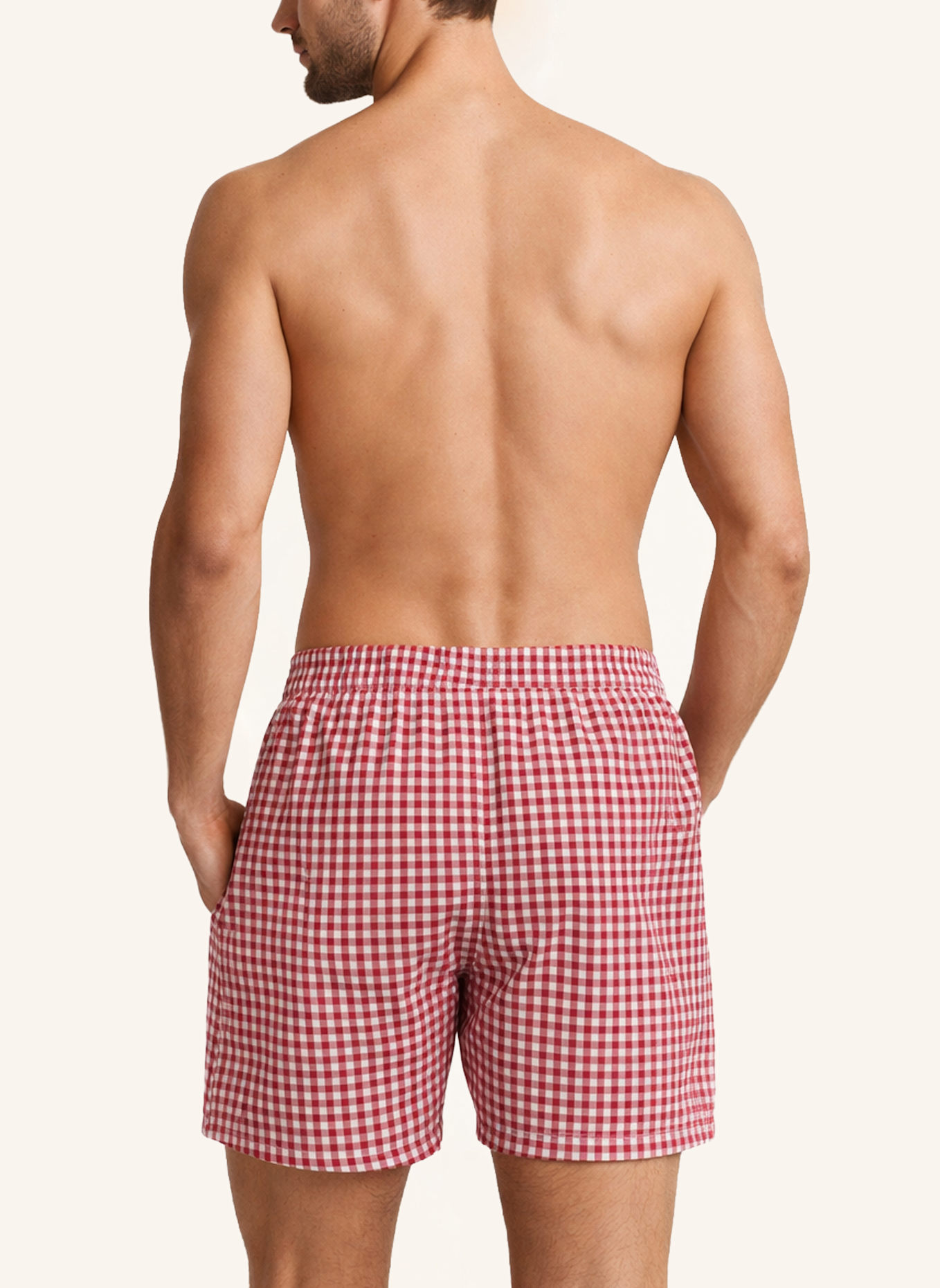 van Laack Boxershorts: ROT
