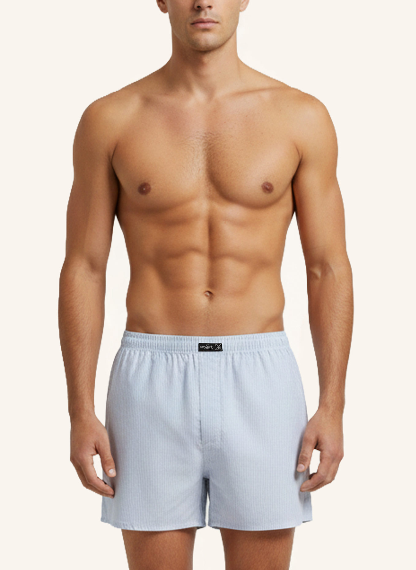 van Laack Boxershorts: WEISS