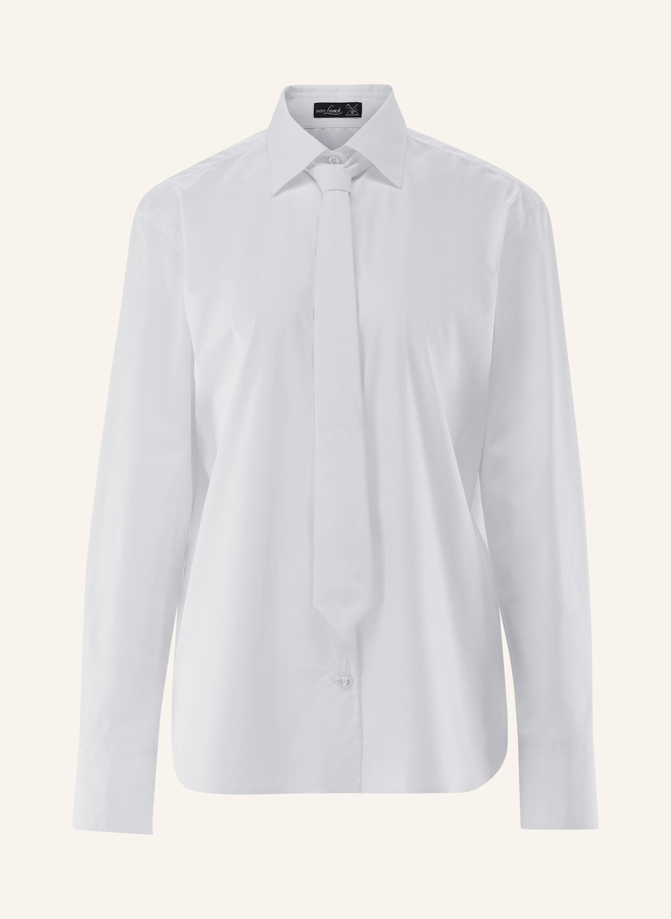 van Laack Bluse Modern Fit: WEISS