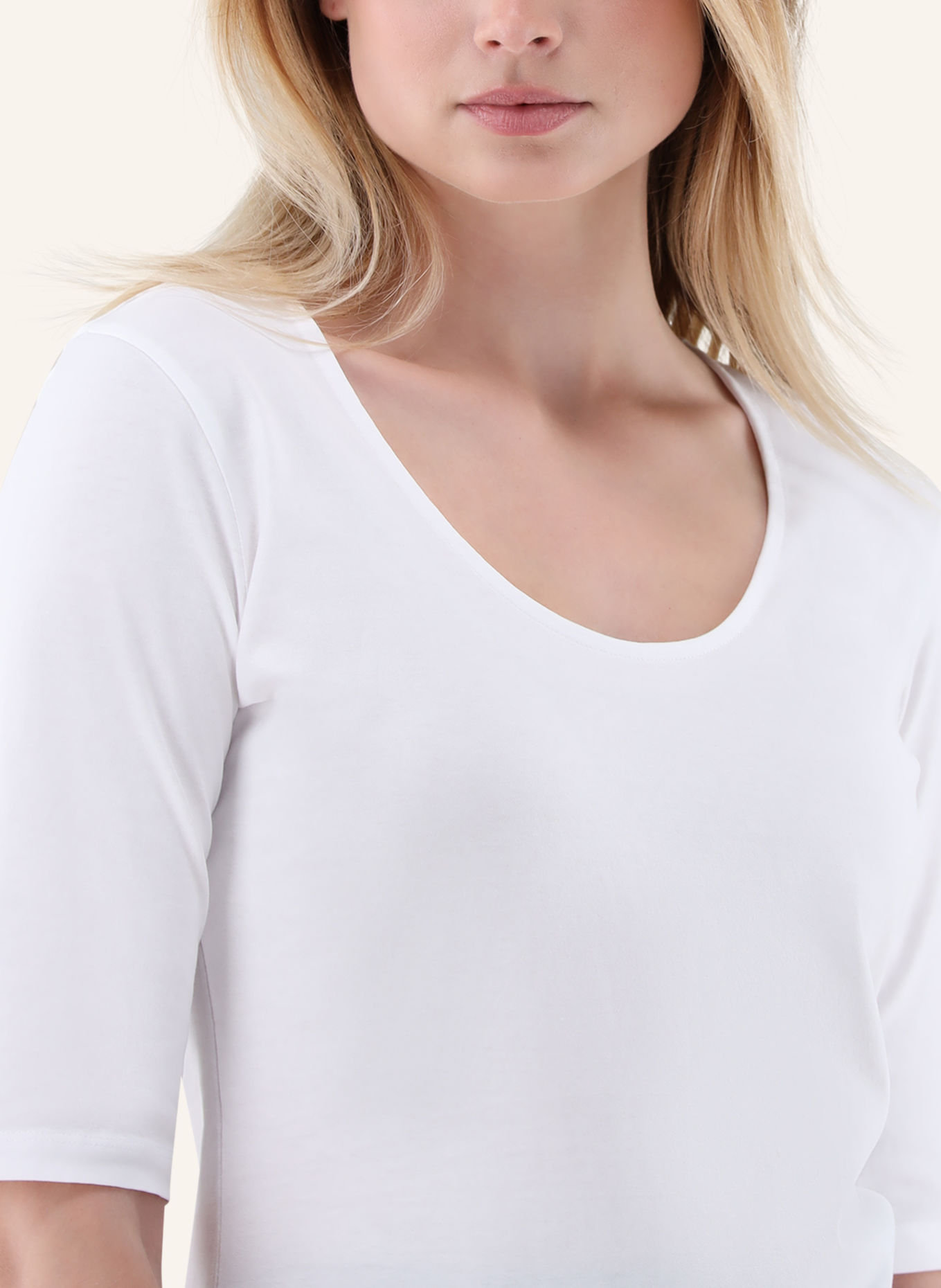 van Laack Modern Fit T-shirt: WHITE