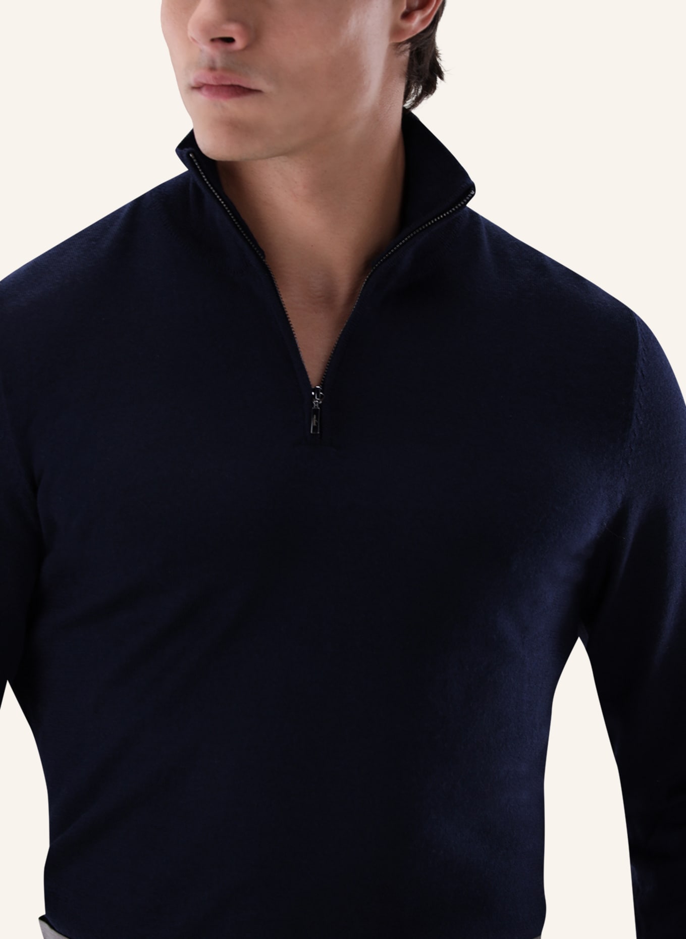 van Laack Pullover: DUNKELBLAU