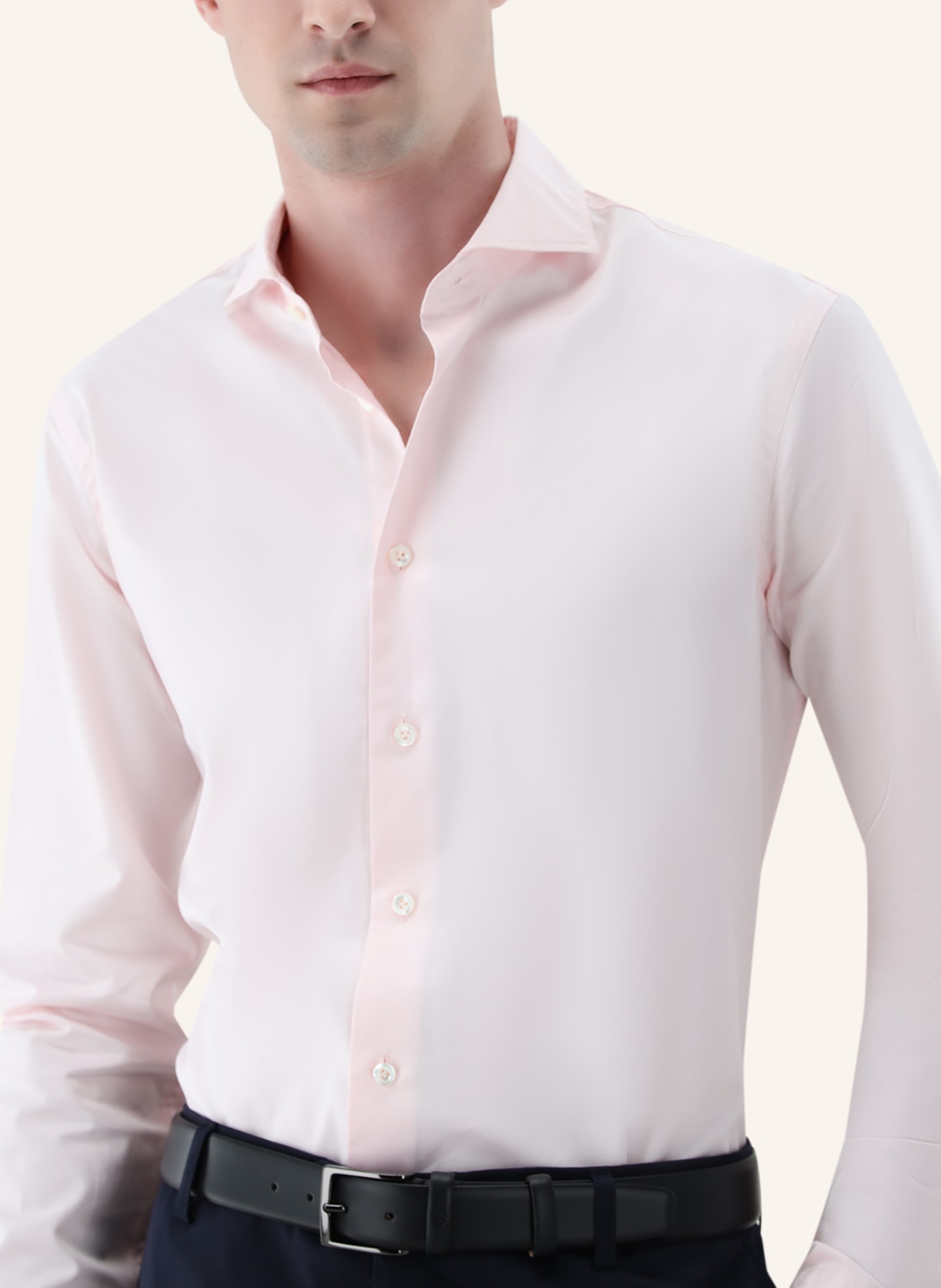 van Laack Hemd Slim Fit: ROSÉ